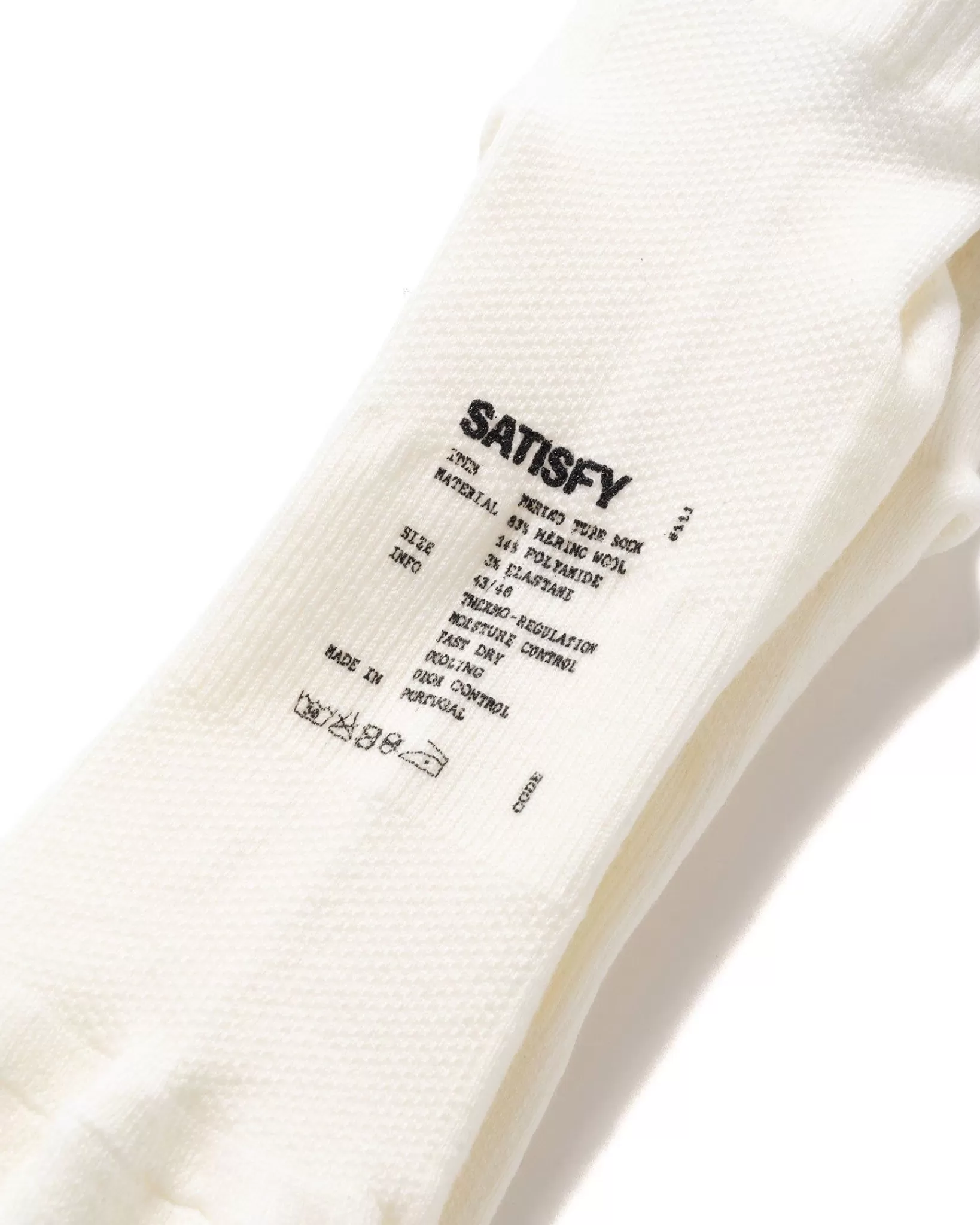 Merino Tube Socks White*Satisfy New