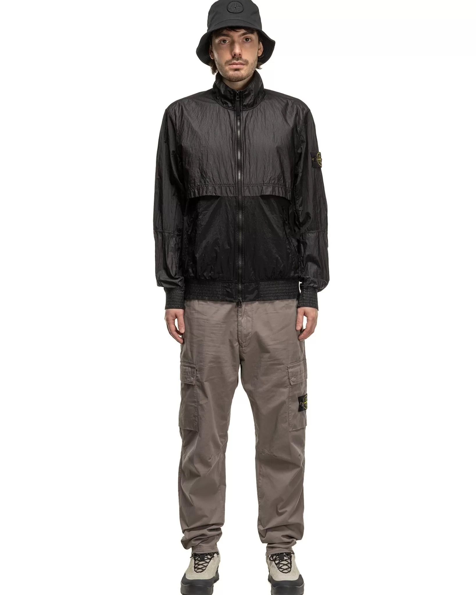 Nylon Metal Watro-Tc In Econyl® Nylon Blouson Black*Stone Island Best Sale