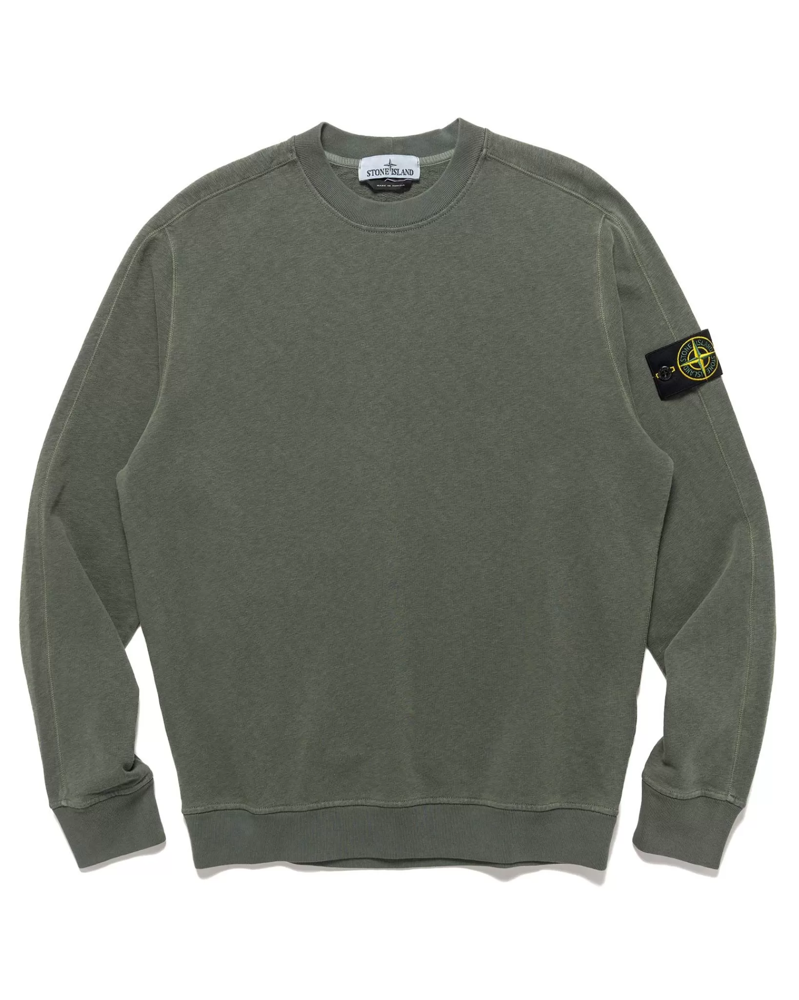 Old' Treatment Crewneck Sweatshirt Musk*Stone Island Best