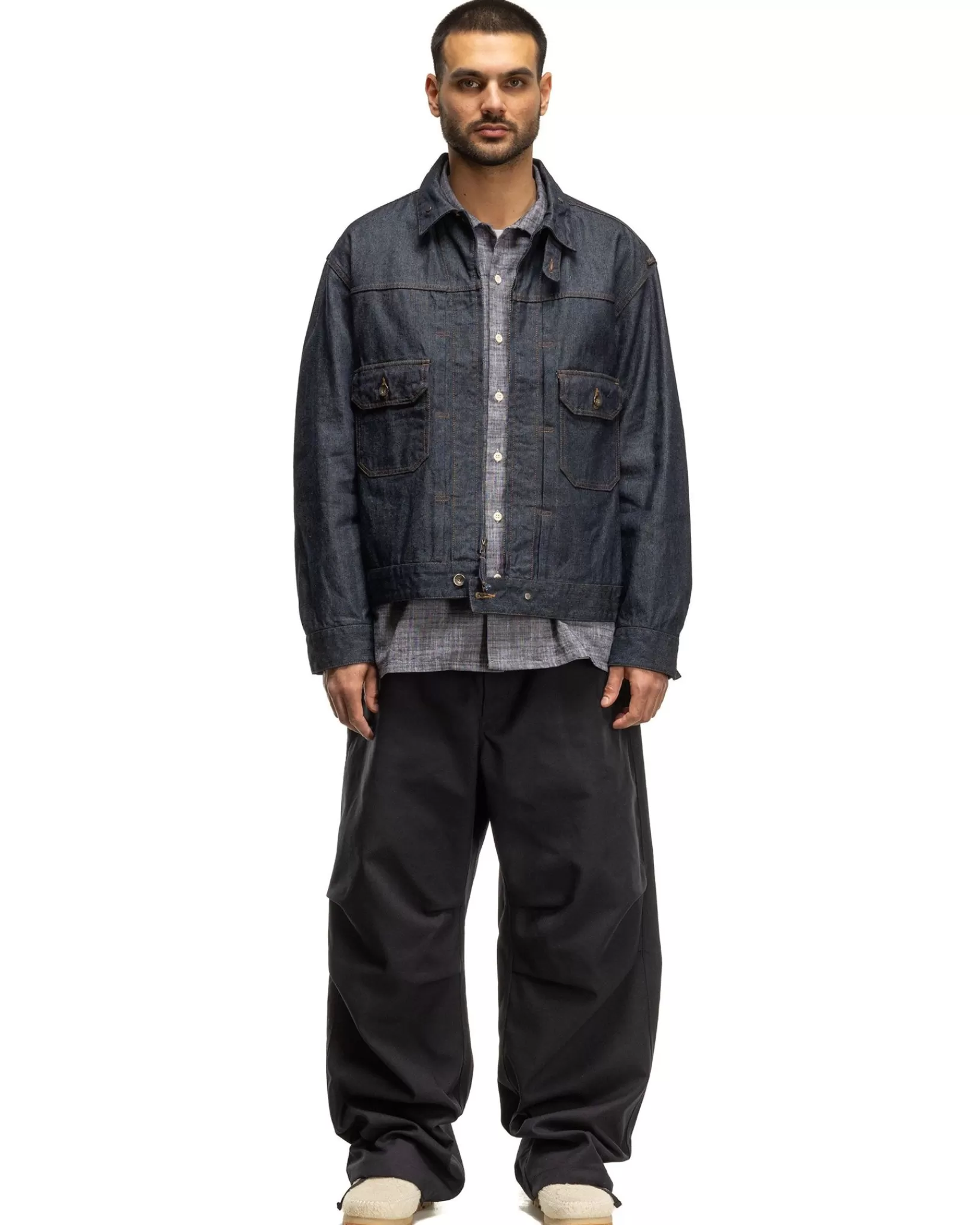 Over Pant Pc Hopsack Dk Navy*Engineered Garments Shop