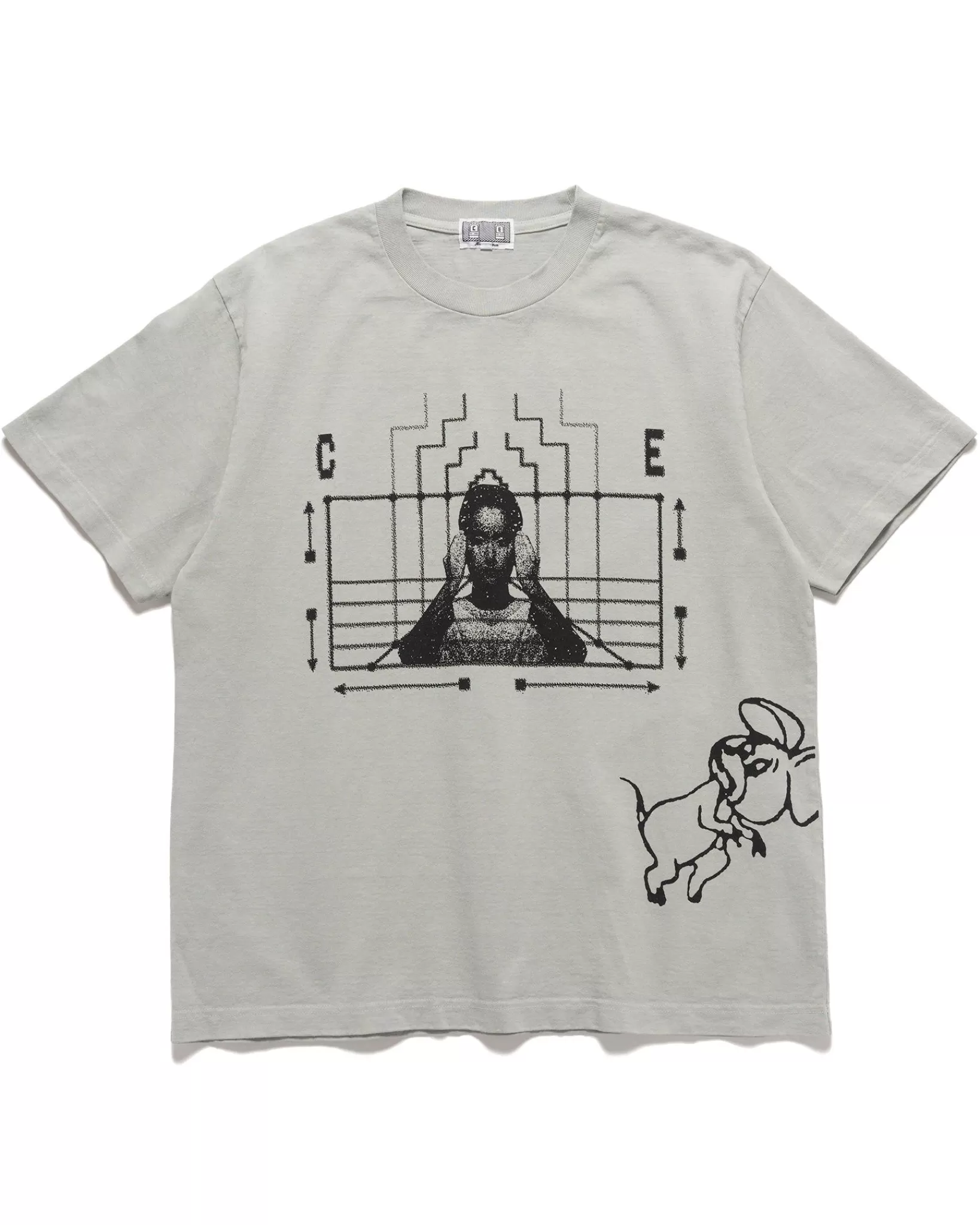 Overdye Cause And Effect T Grey*CAV EMPT Sale