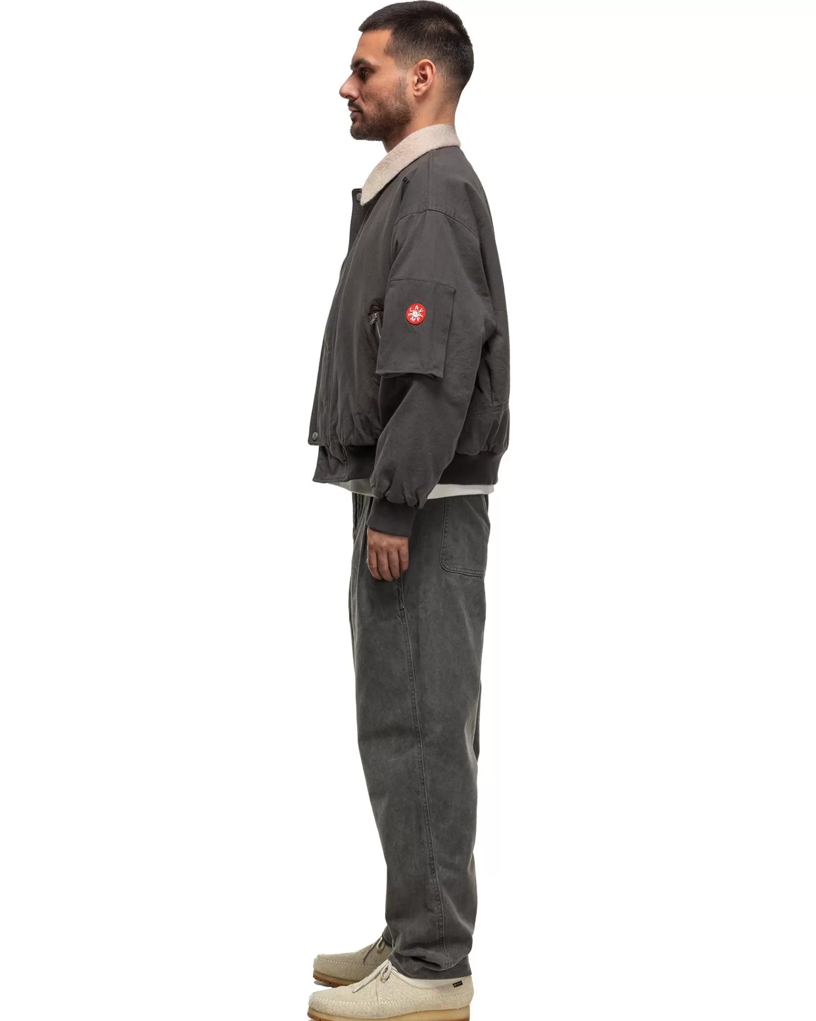 Overdye Cotton Casual Pants Charcoal*CAV EMPT Fashion