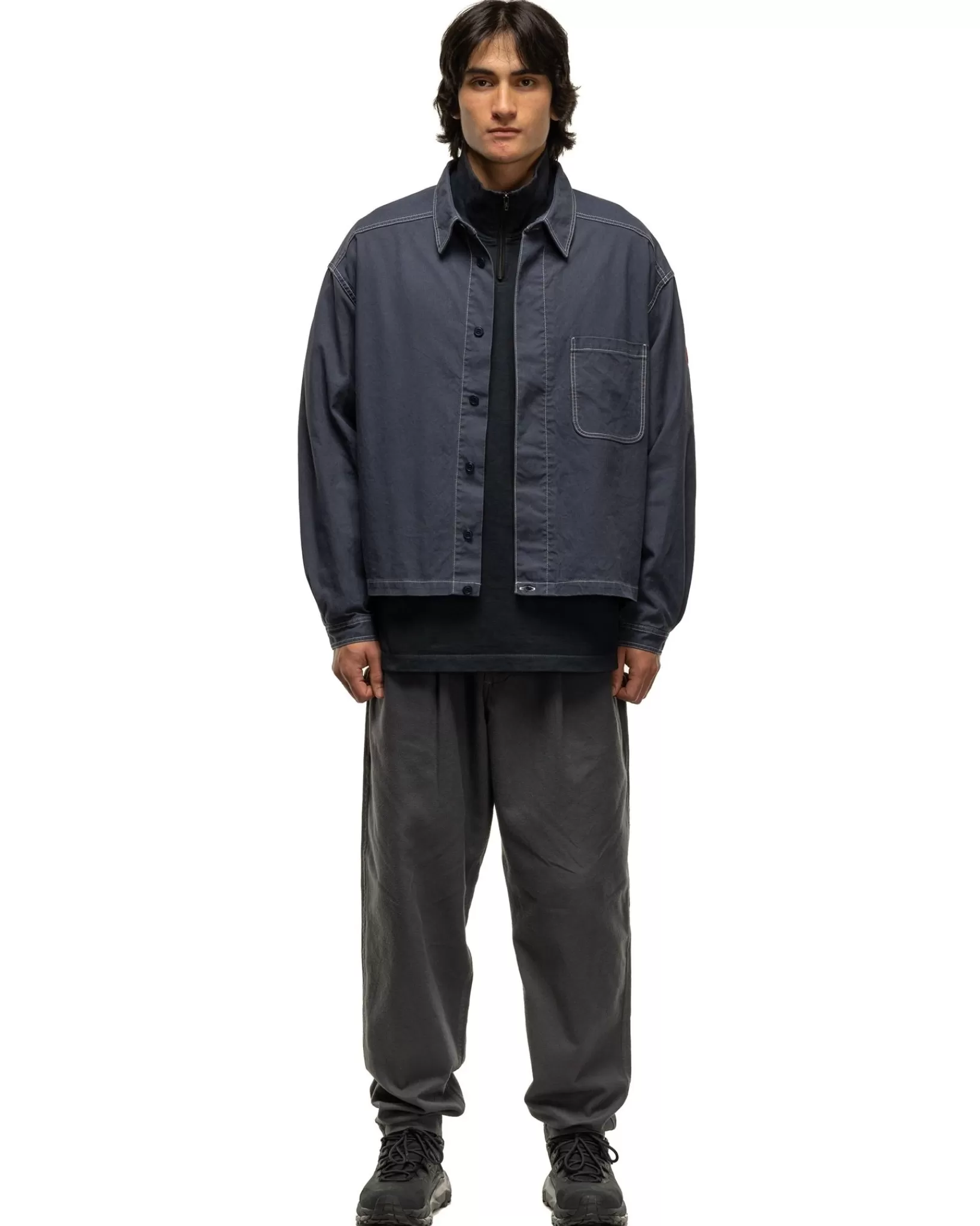 Overdye Two Tuck Pants Grey*CAV EMPT New