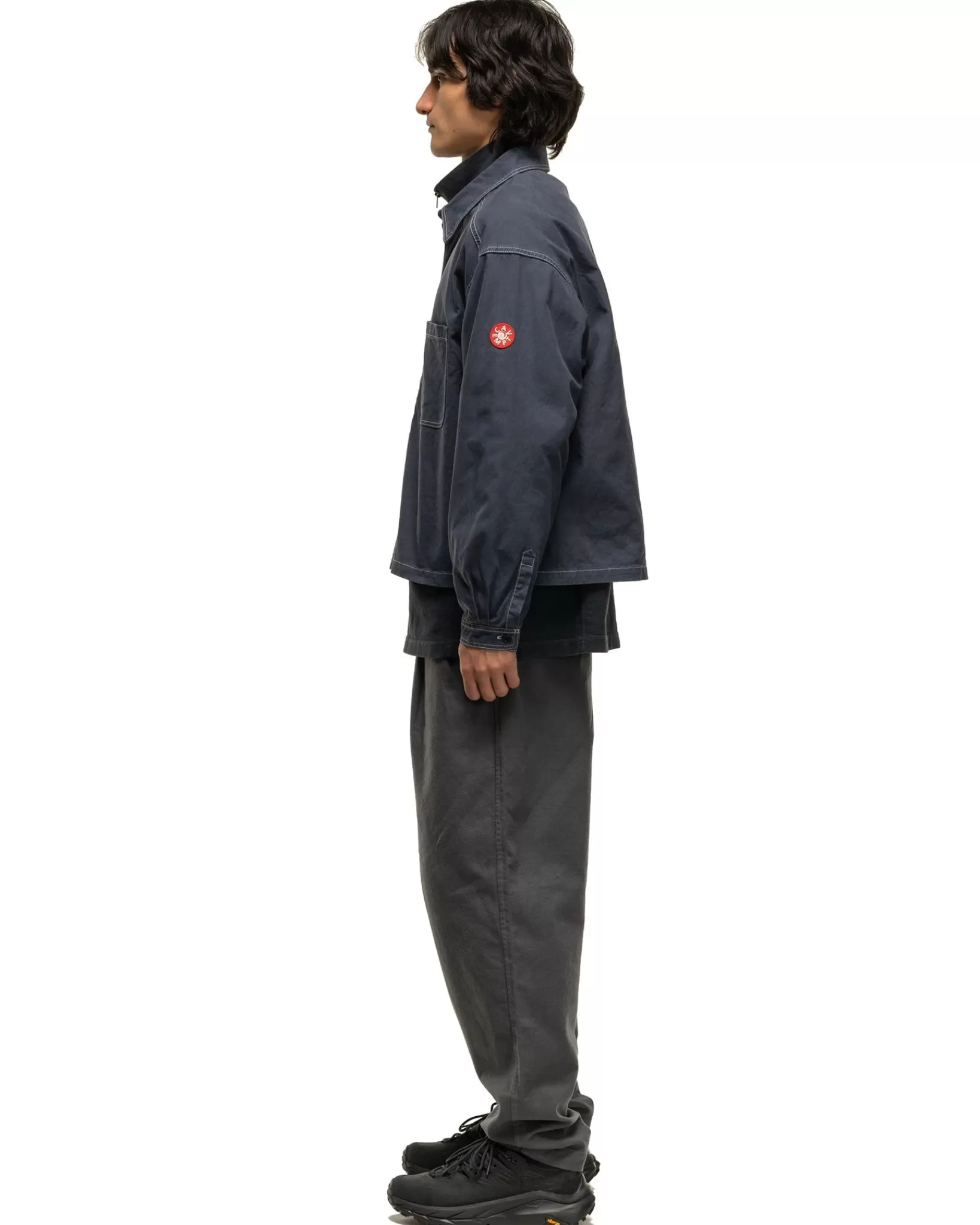 Overdye Two Tuck Pants Grey*CAV EMPT New