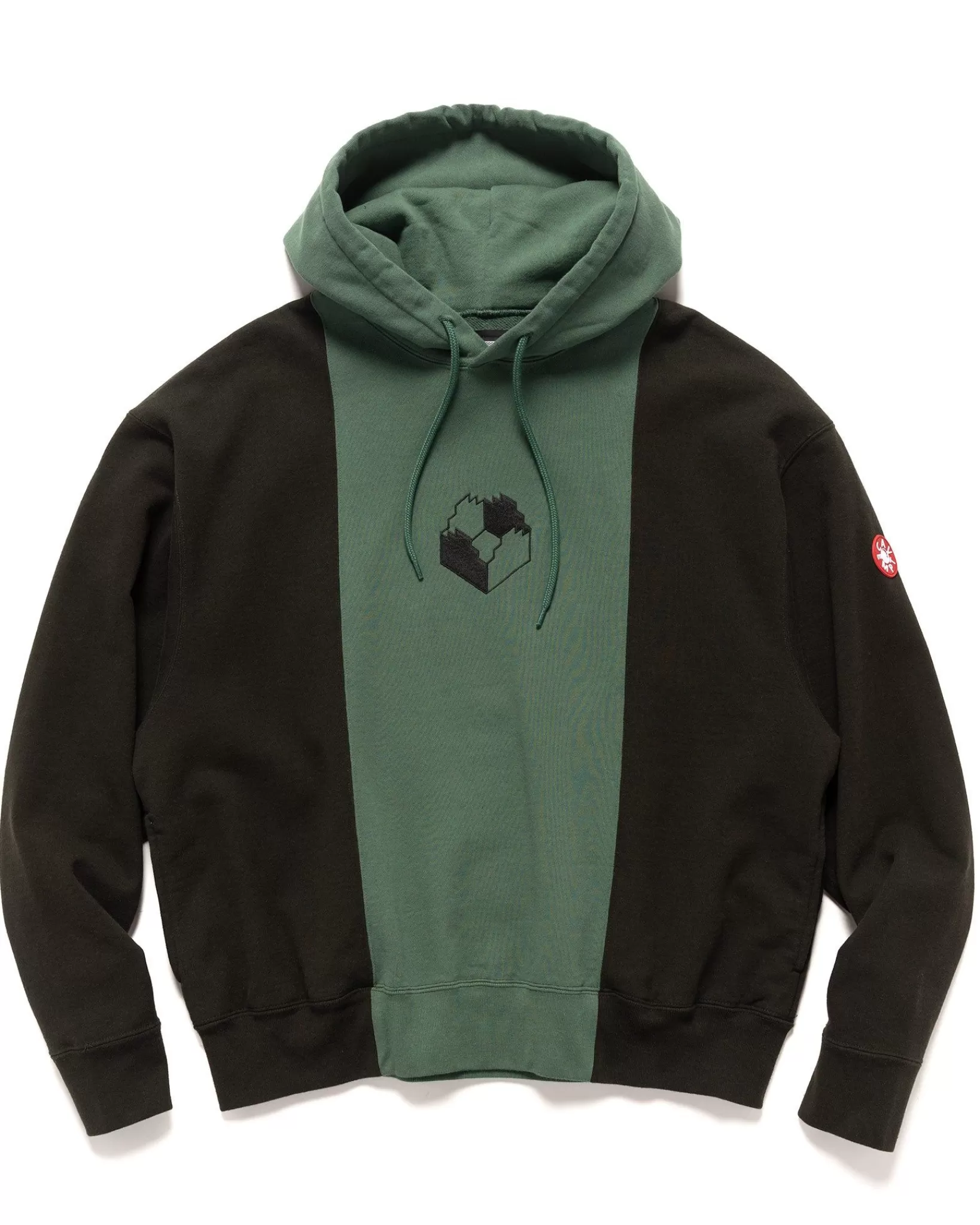 Panelled Two Tone Hoody Green*CAV EMPT Sale