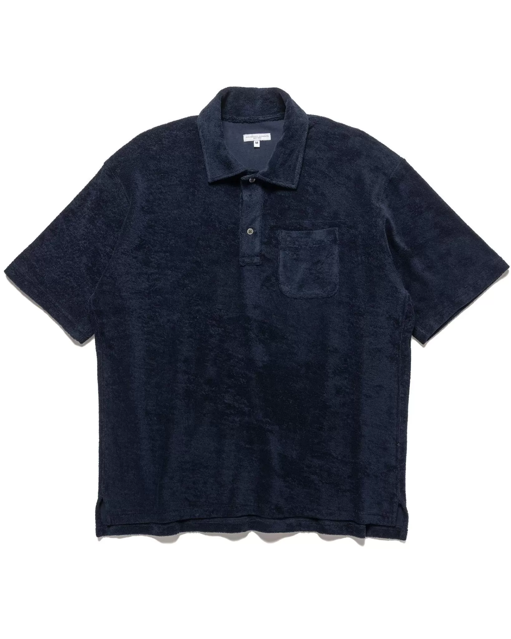 Polo Shirt Cp Velour Navy*Engineered Garments Store