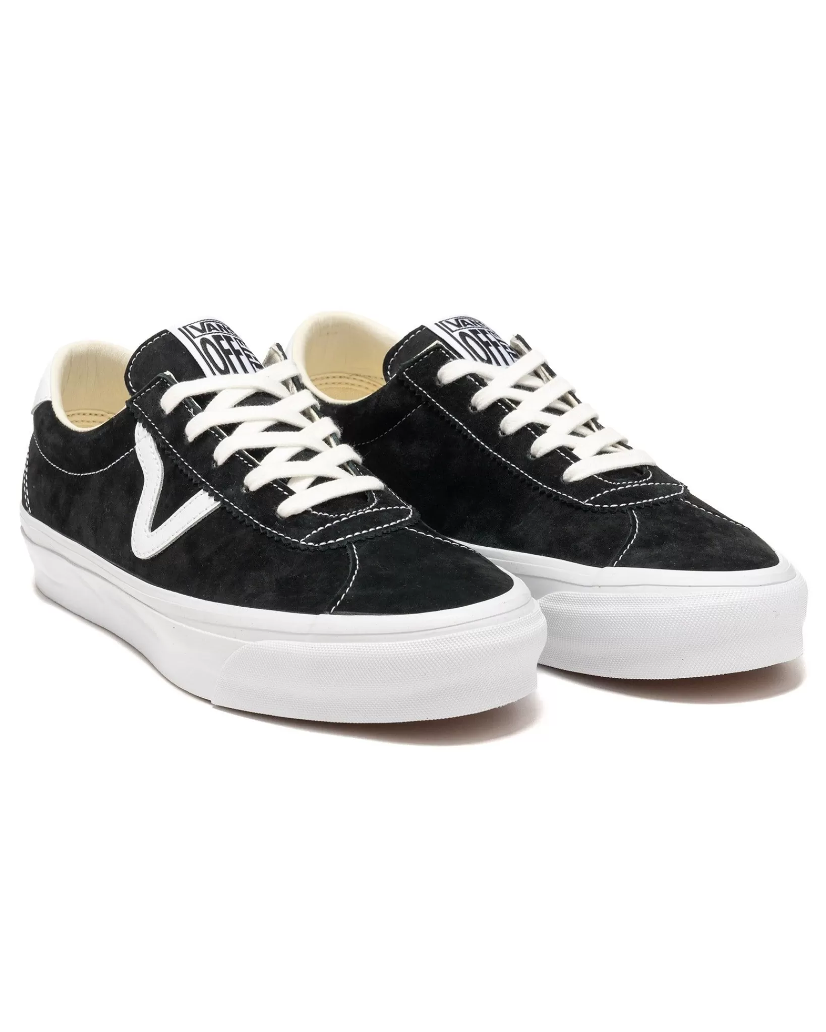 Premium Sport 73 Pig Suede Black/White*Vans New