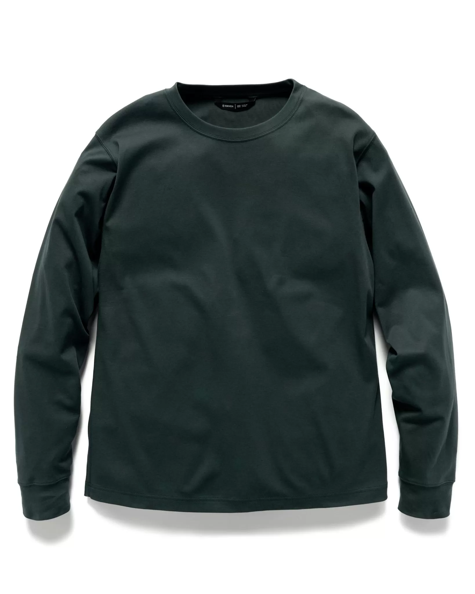 Prime Standard Fit T-Shirt L/S-Suvin Cotton Jersey Spruce*HAVEN Clearance