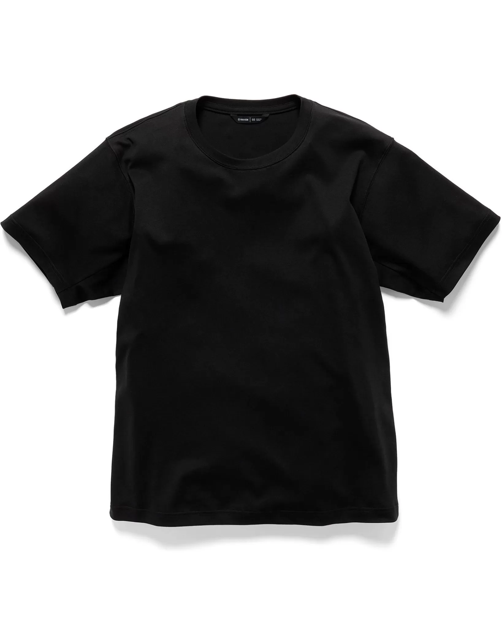 Prime Standard Fit T-Shirt S/S-Suvin Cotton Jersey Black*HAVEN Best