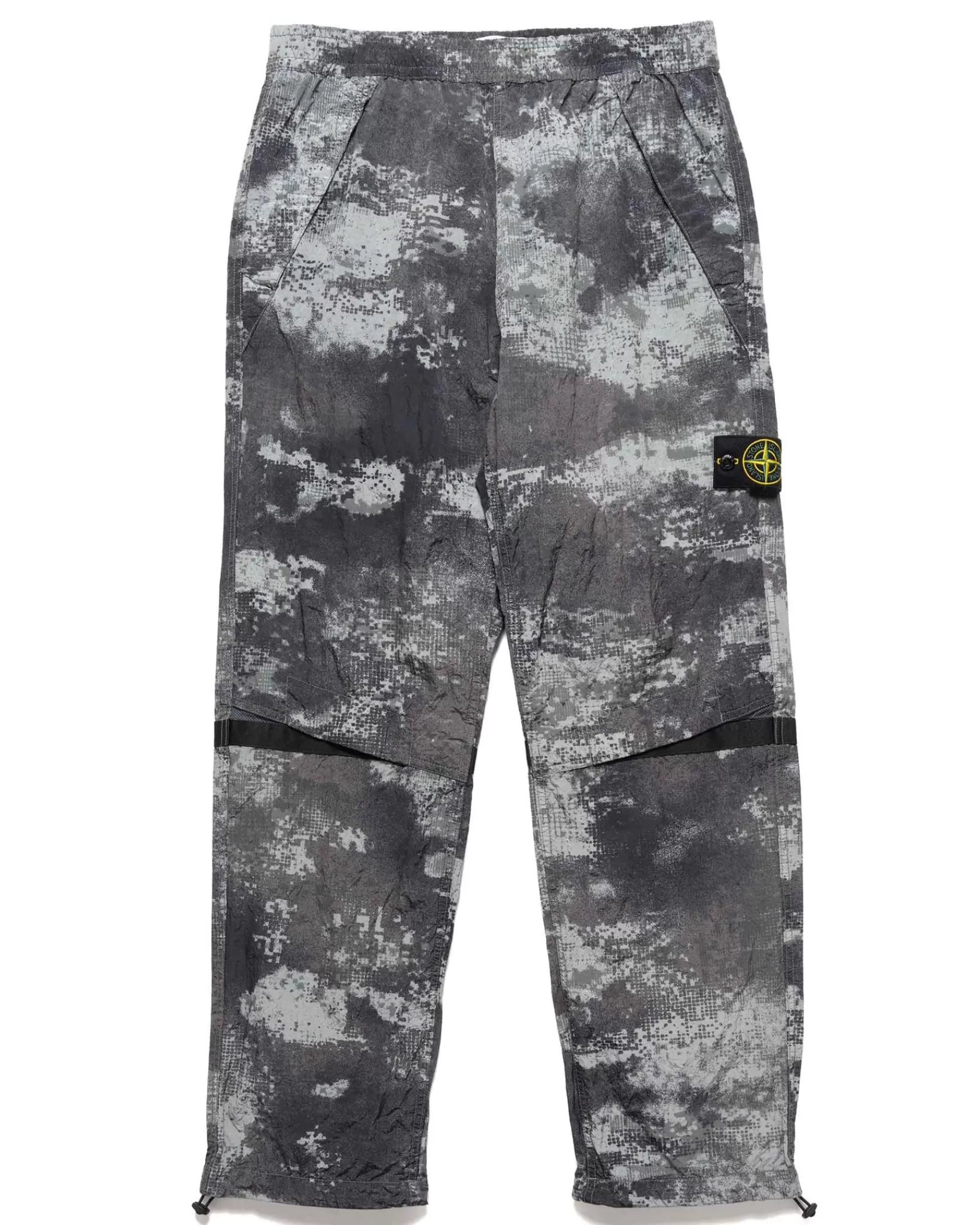 Printed Shell Pants Grey*Stone Island New