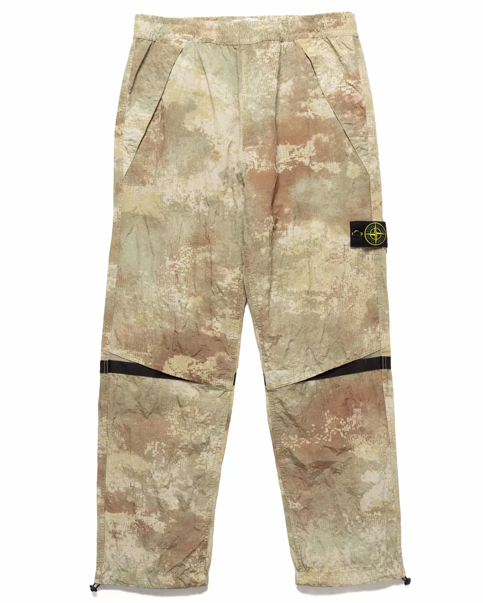 Printed Shell Pants Natural Beige*Stone Island New