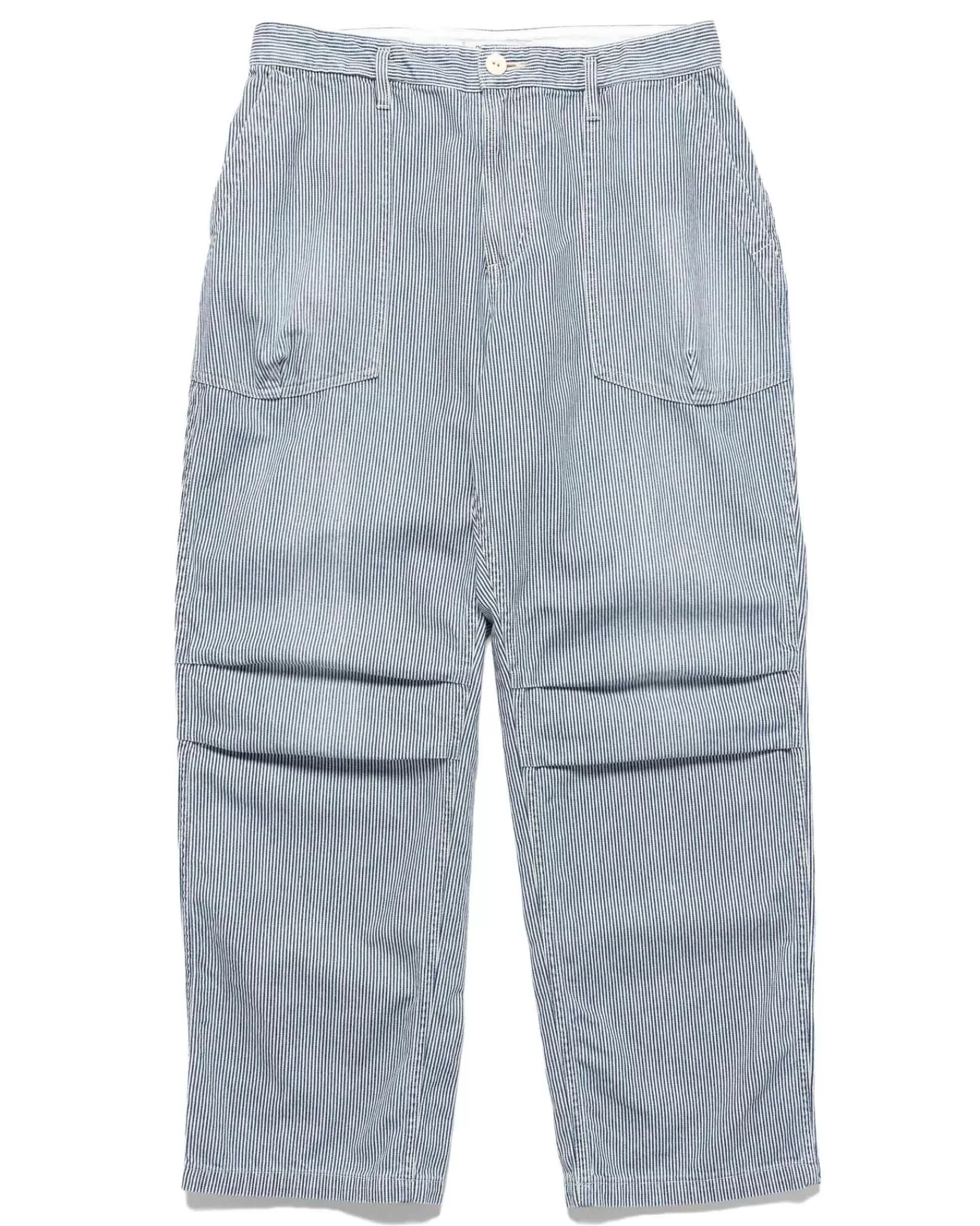 Rancher Trousers Cotton 10Oz Hickory Navy Stripe*nonnative Best Sale