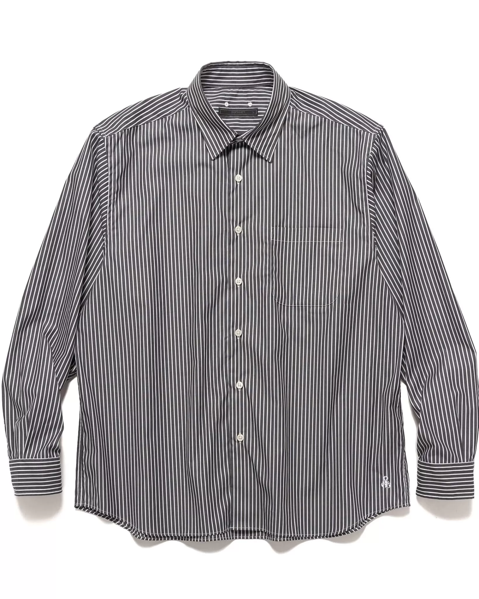 Regular Collar Shirt Black*Sophnet. Cheap