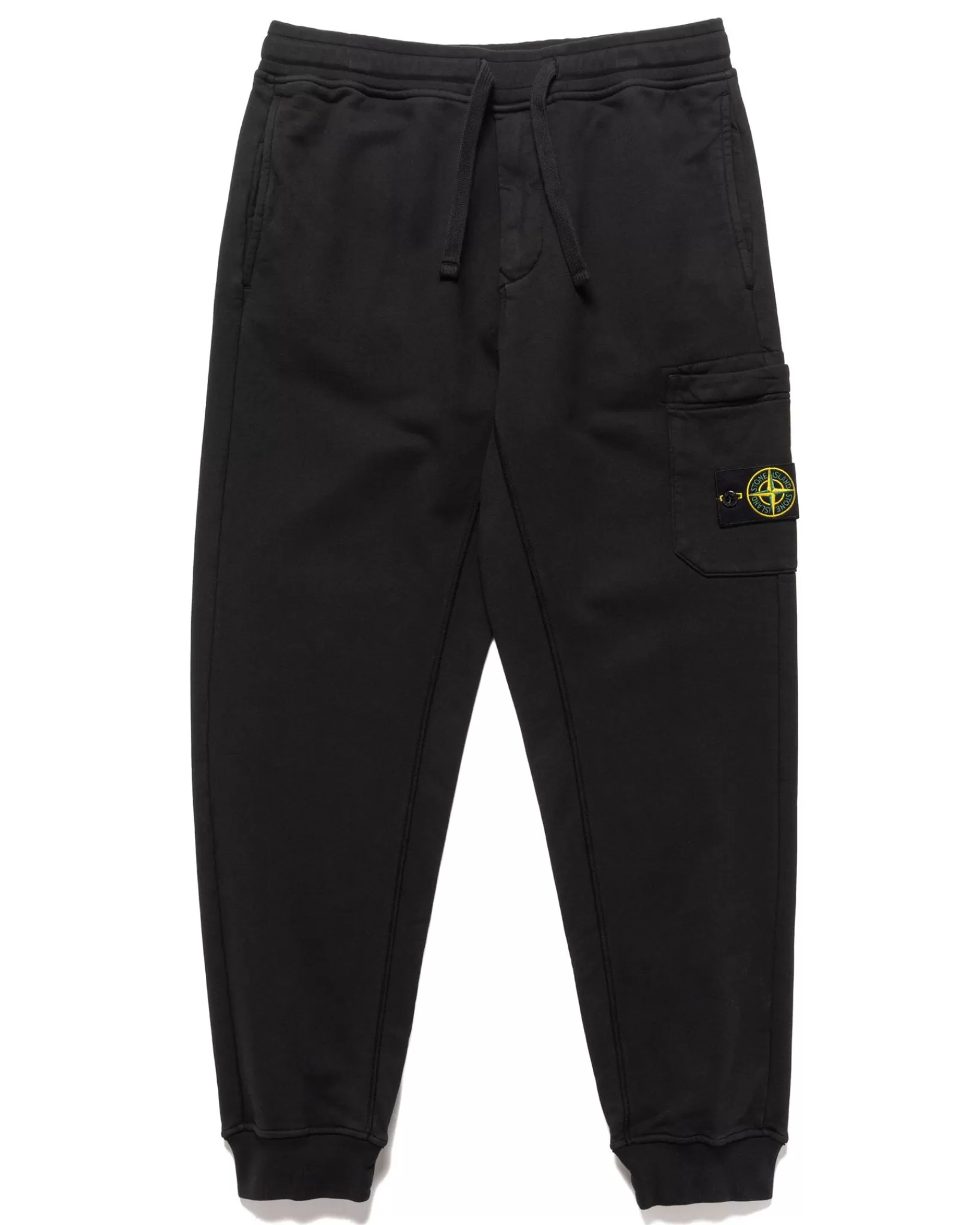 Regular Fit Cargo Sweatpants Black*Stone Island Outlet