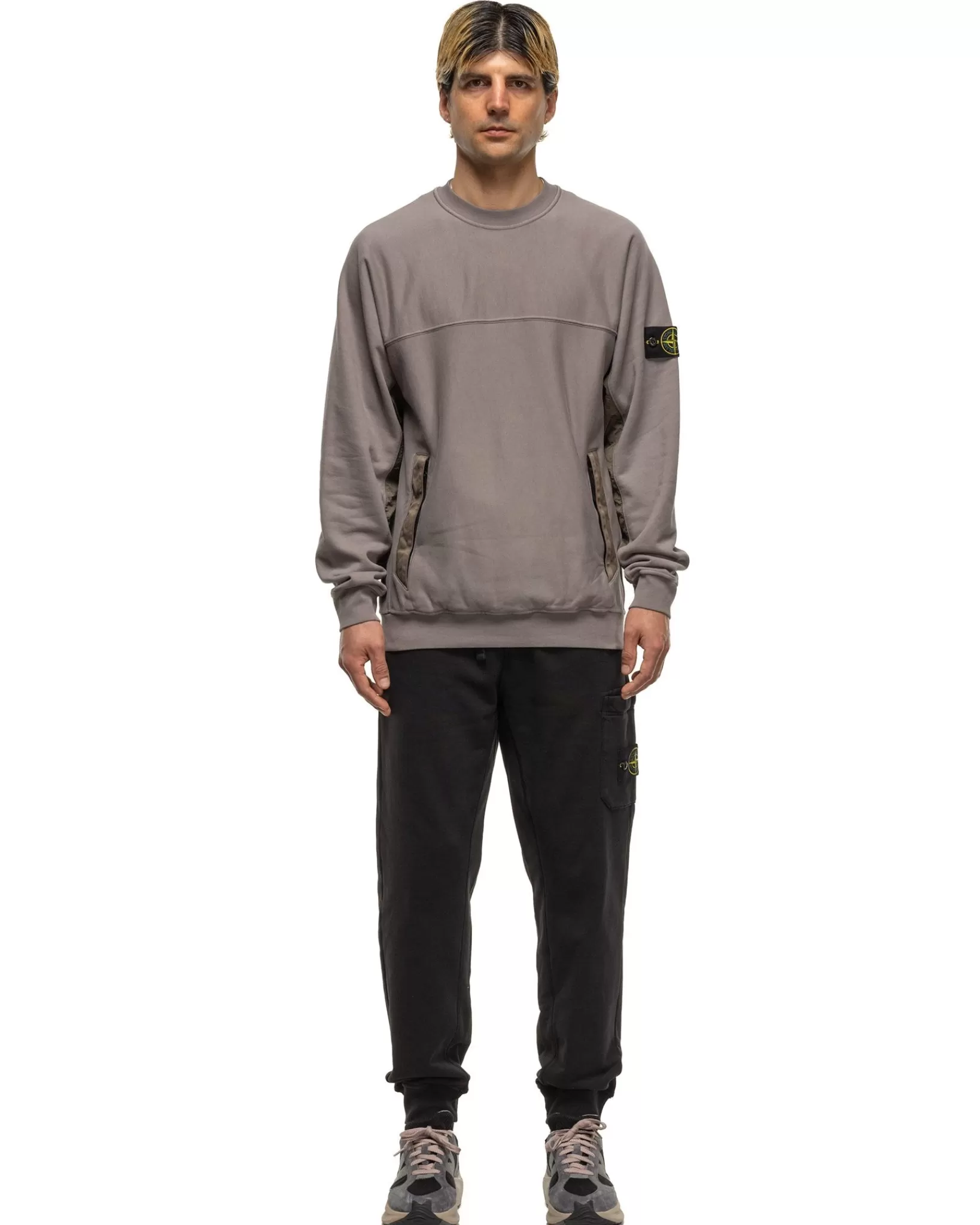 Regular Fit Cargo Sweatpants Black*Stone Island Outlet