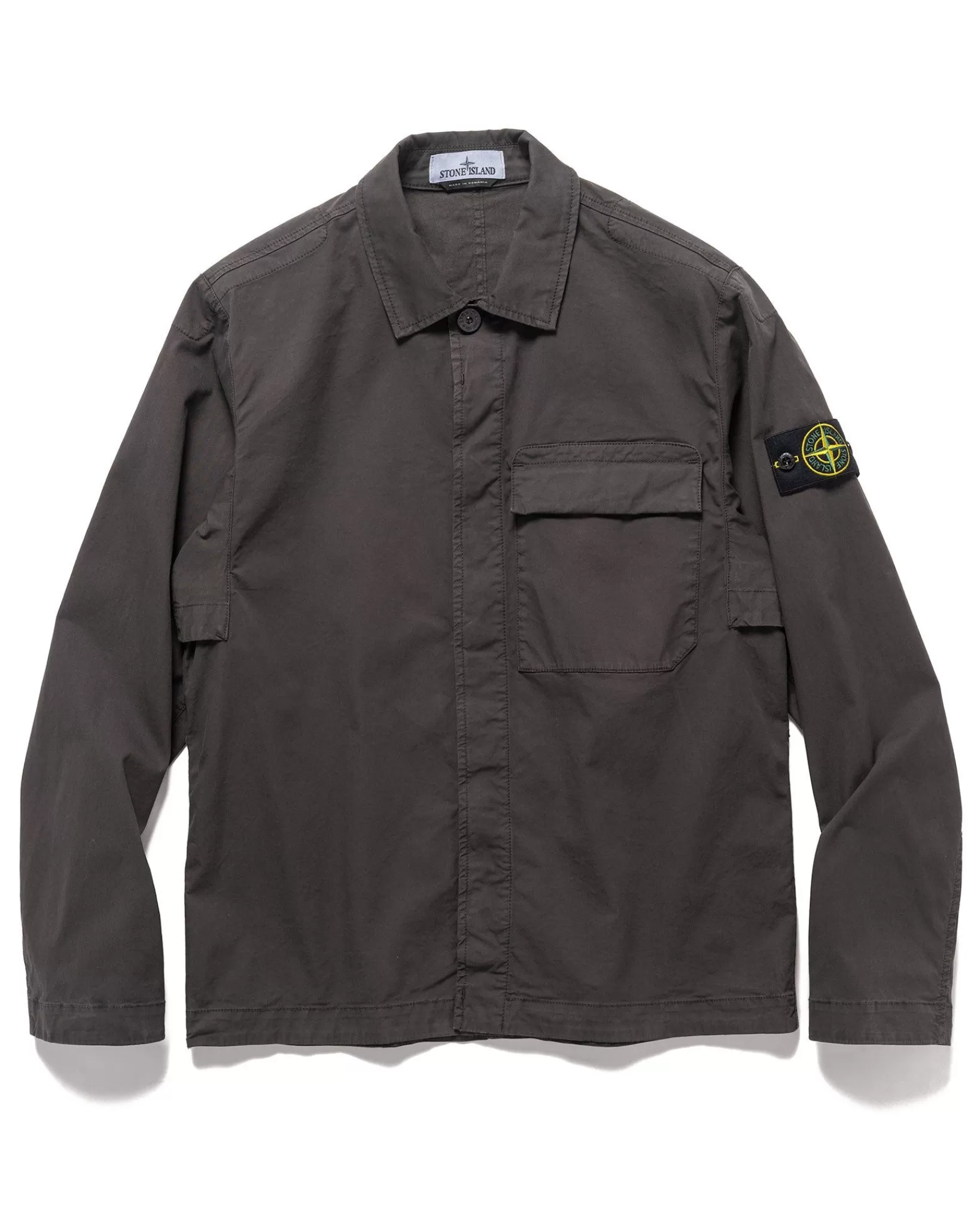 Regular Fit Overshirt Charcoal*Stone Island New