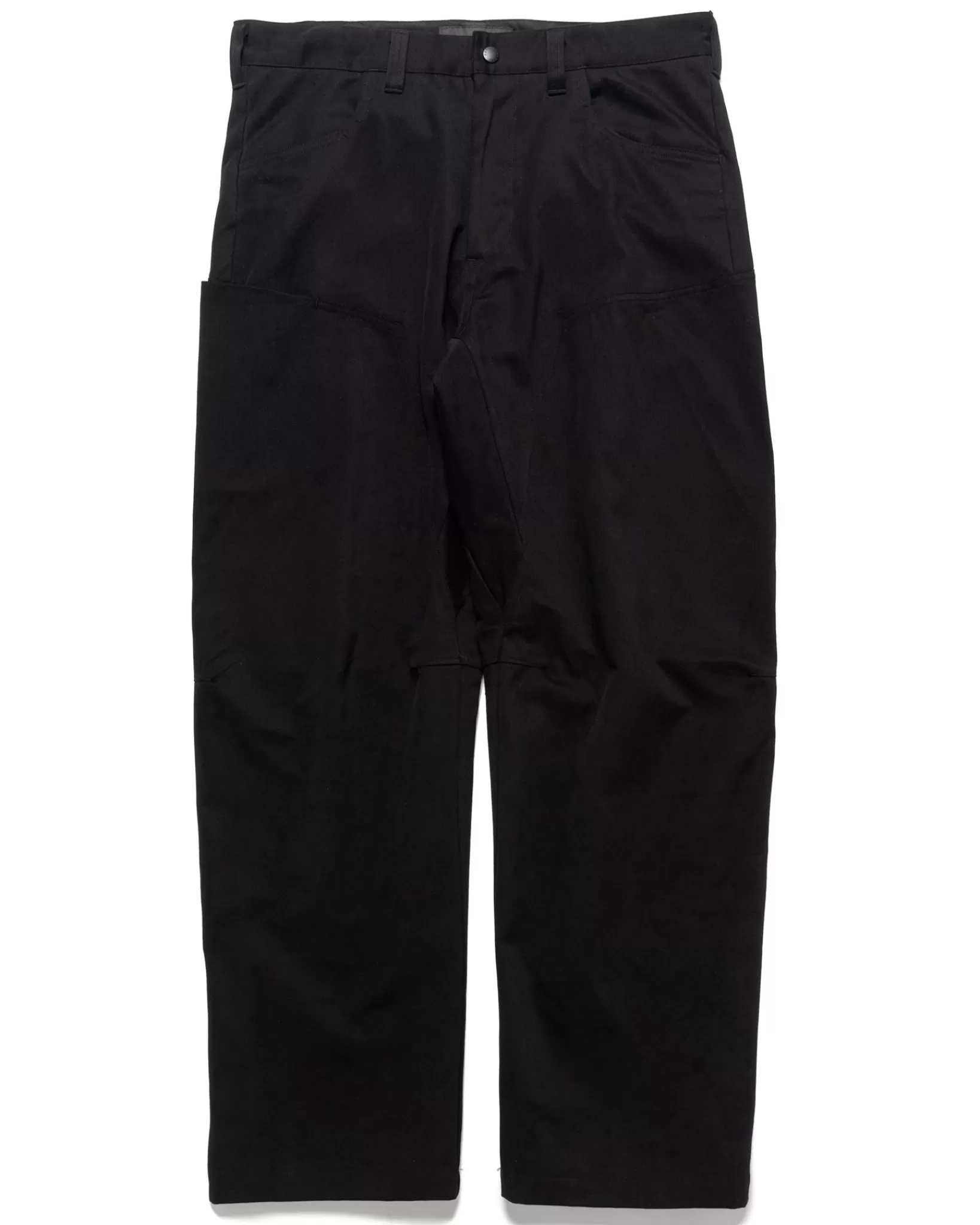 Rig Pants-Duca Visconti Emerized Cotton Twill Black*HAVEN Fashion