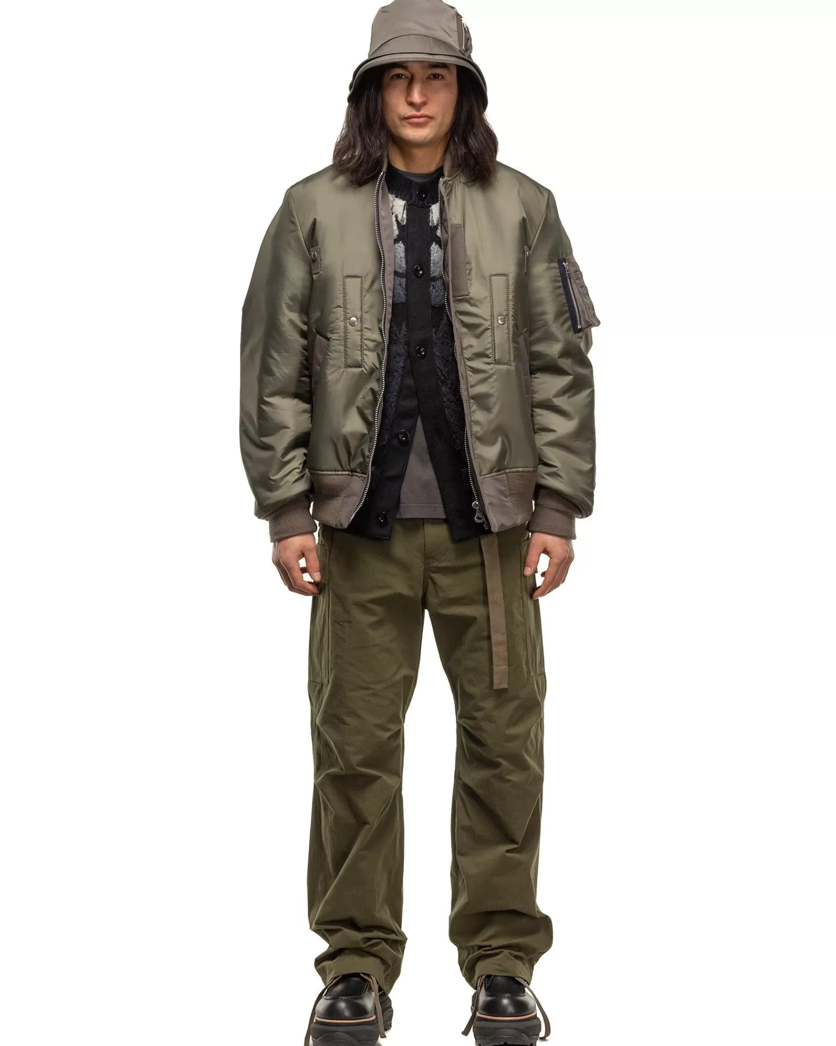 Rip Stop Pants Khaki*sacai Online