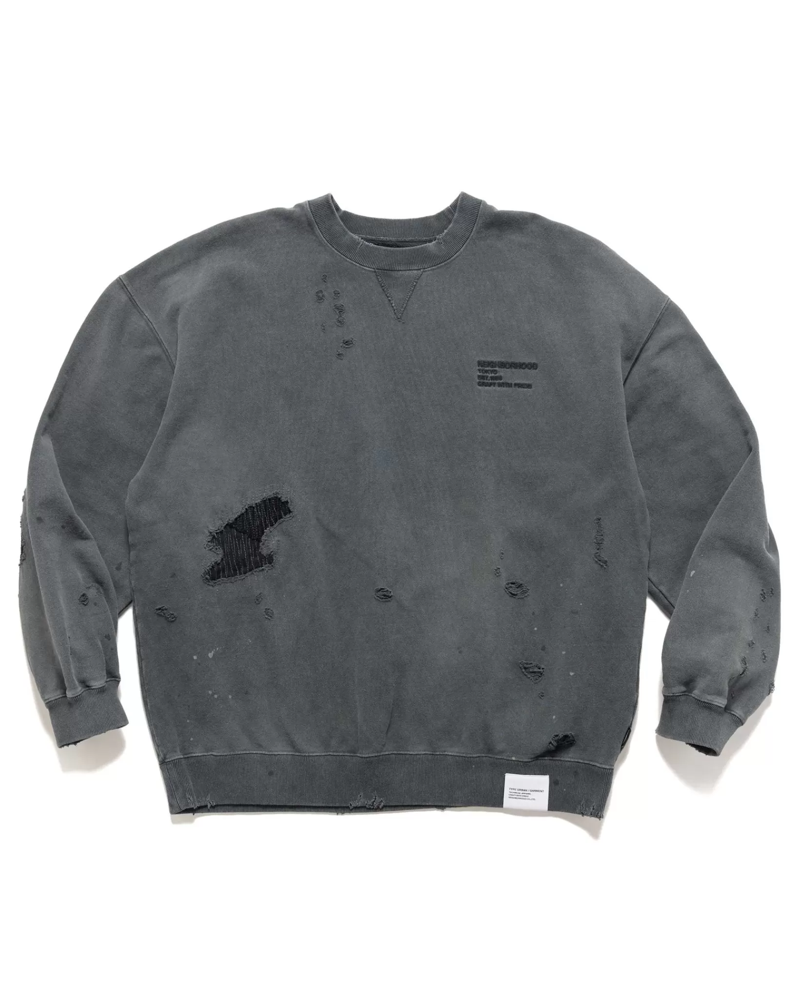 Savage Sweat Shirt Ls Black*Neighborhood Flash Sale