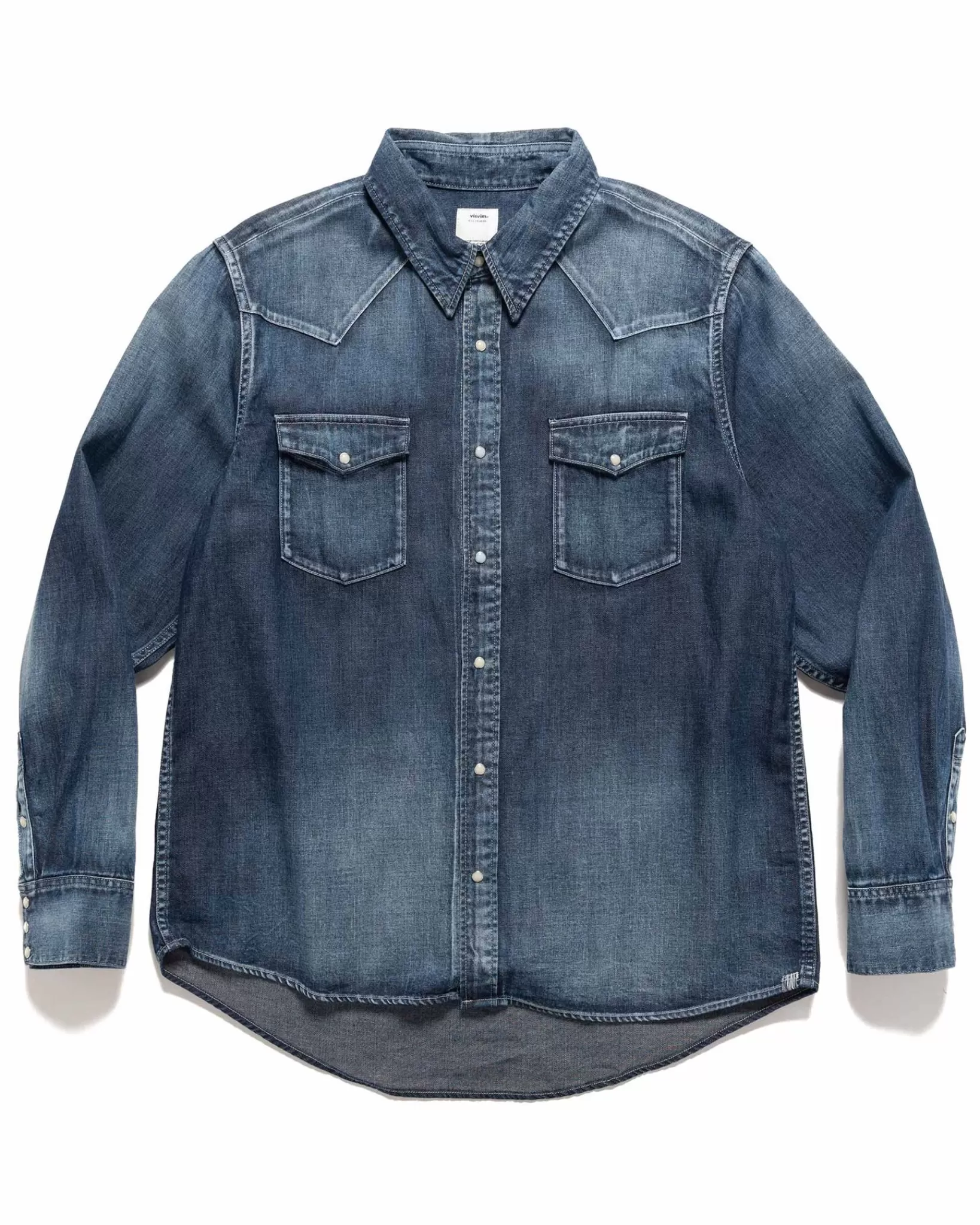 Social Sculpture Shirt Dmgd Indigo*visvim Online