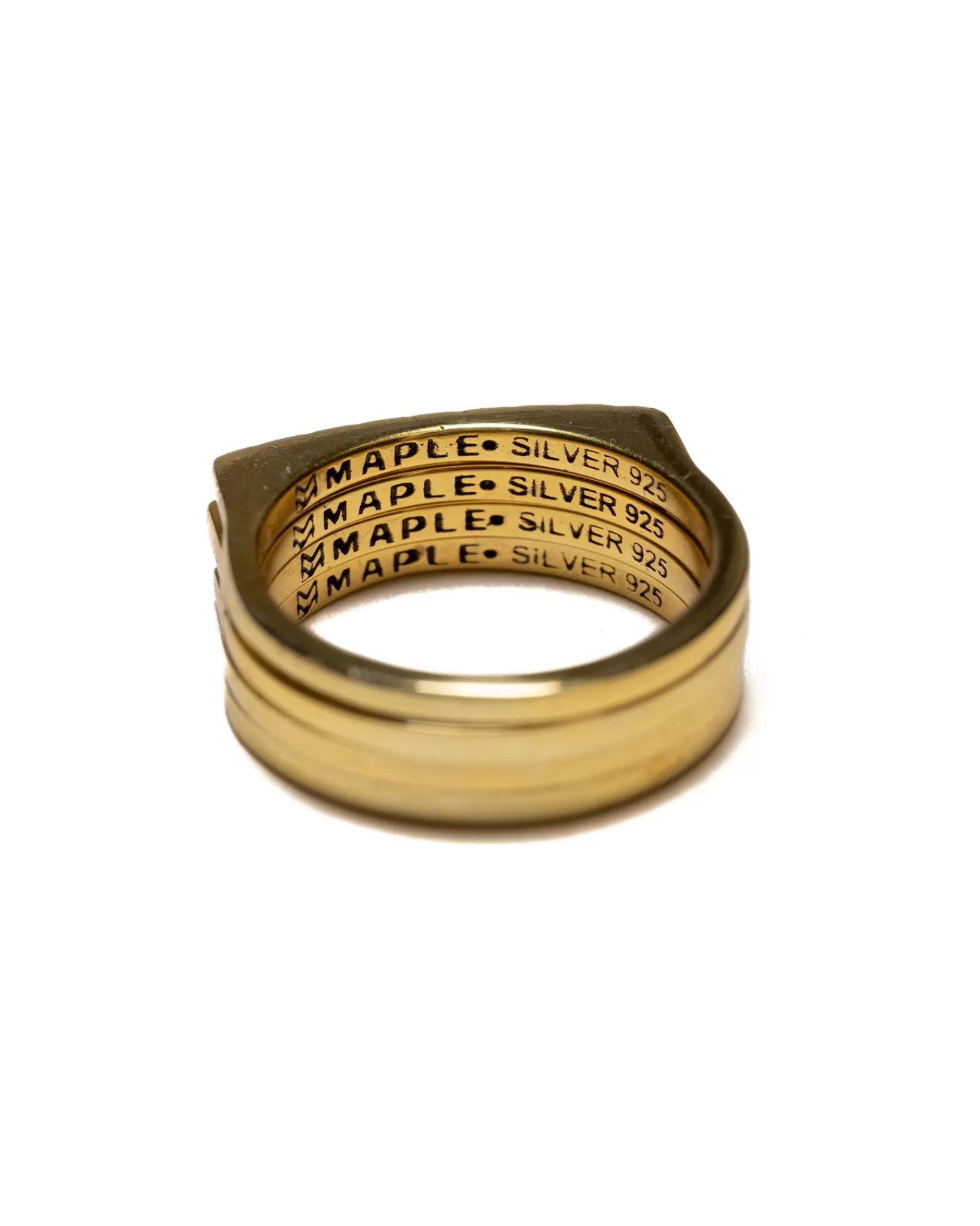 Stackable Ring 14K Gold Plated*MAPLE Shop