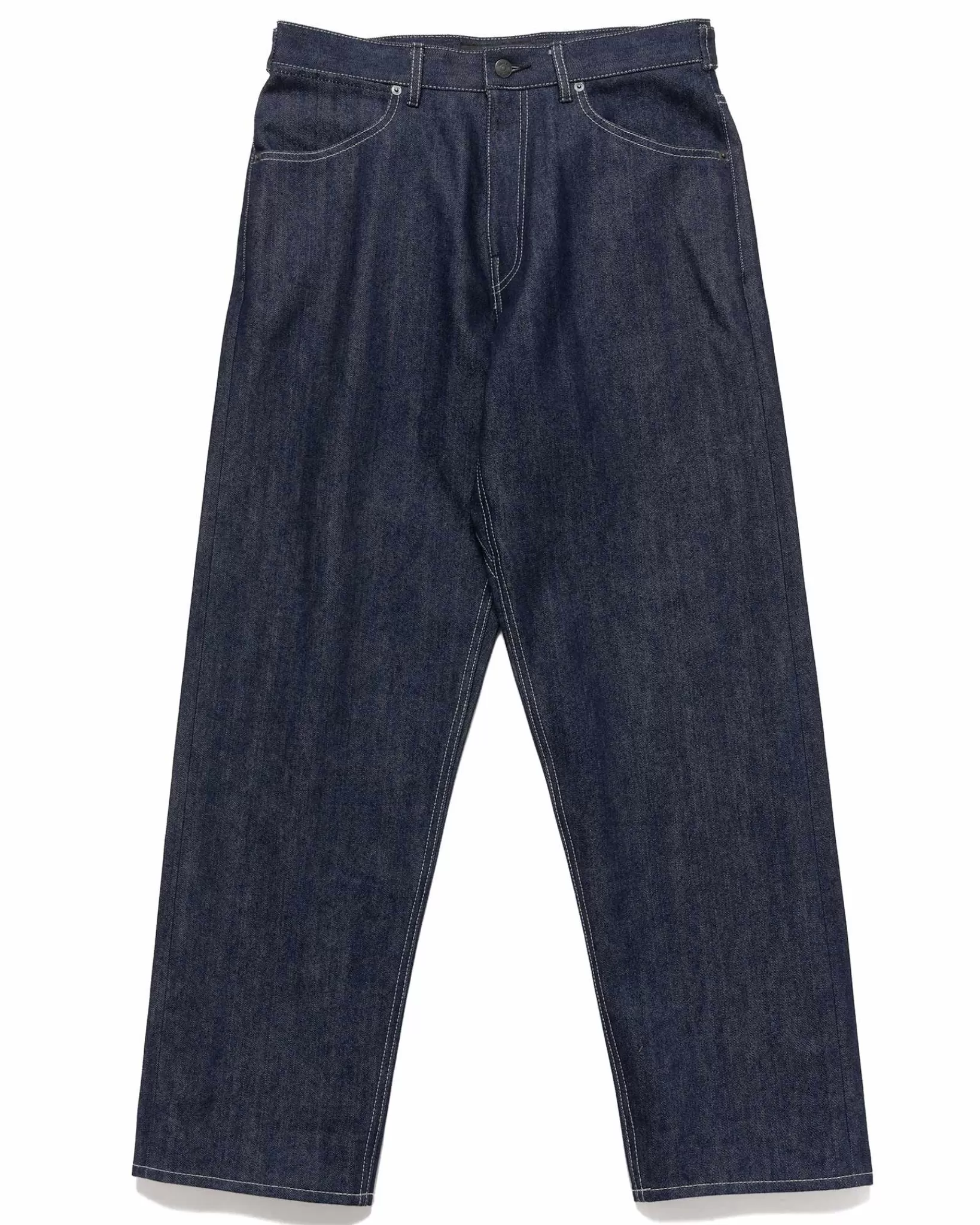 Station Pant-Suvin Cotton Denim Indigo*HAVEN Hot