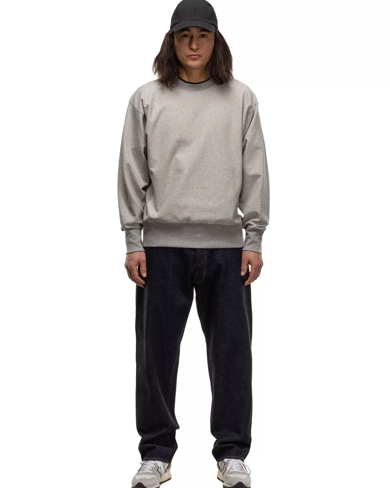 Stretch Crew Pullover Fether Grey*KAPTAIN SUNSHINE Hot