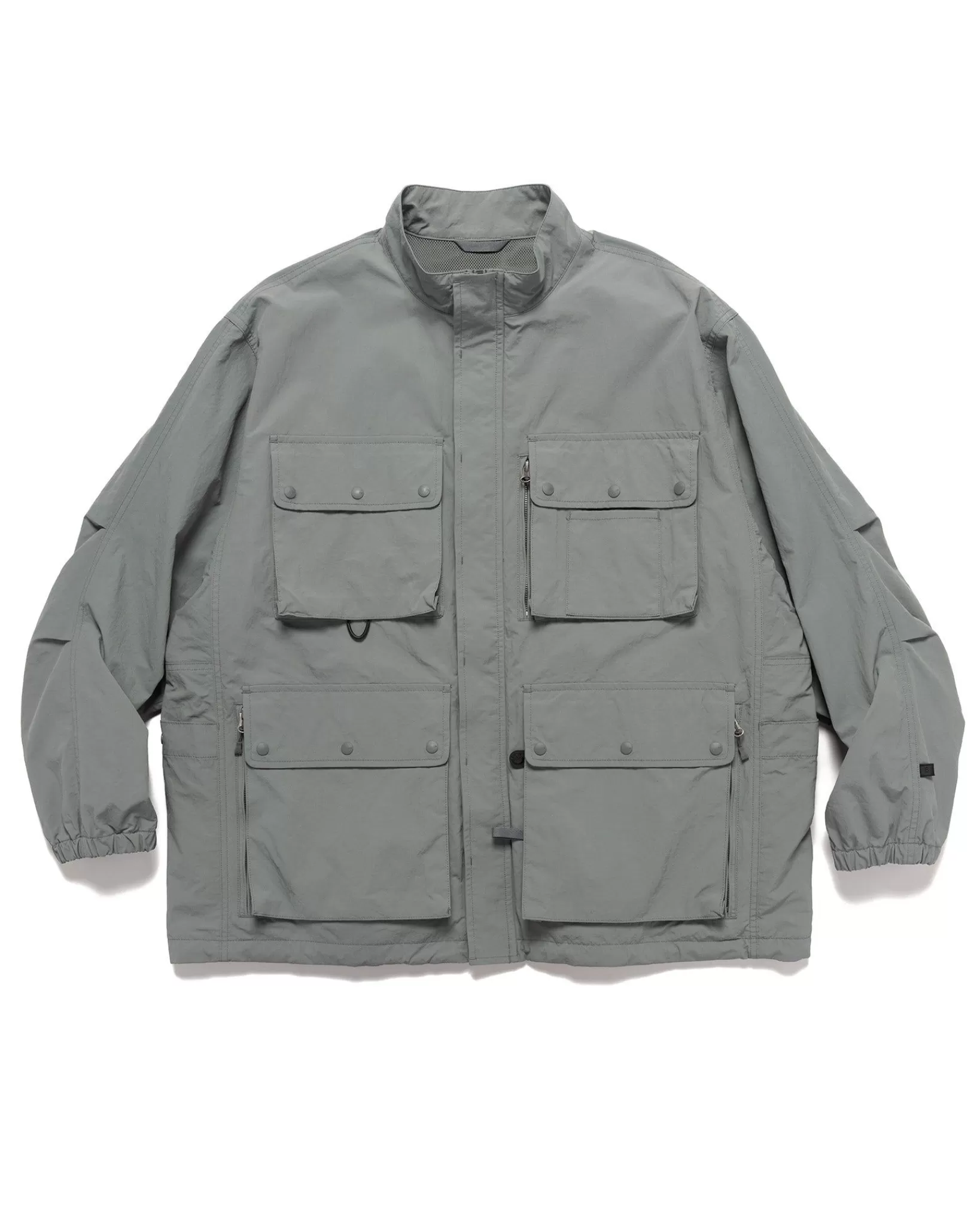 Tech Parachute Jacket Grey*DAIWA Cheap