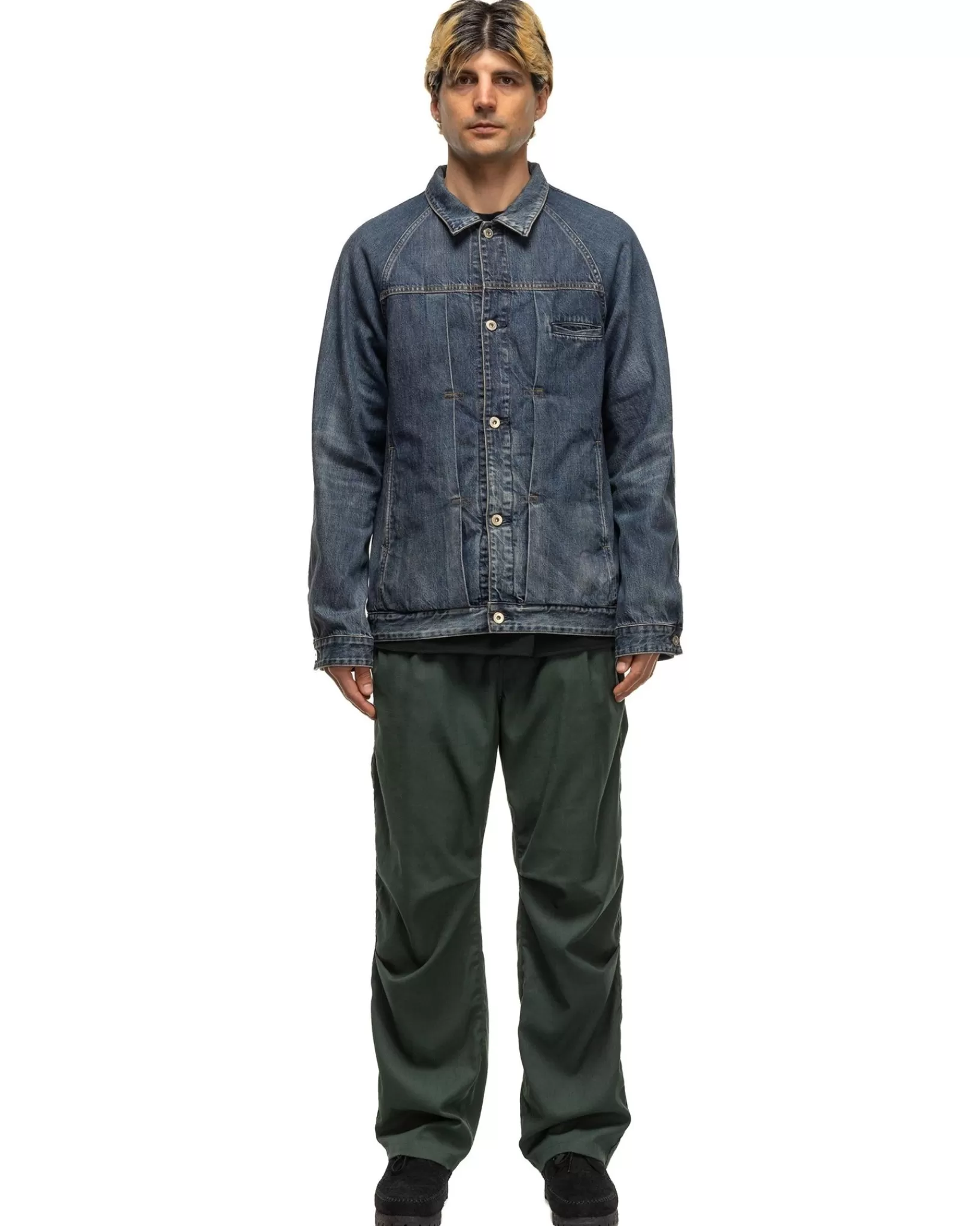 Trucker Blouson Cotton 10Oz Denim Vw Indigo*nonnative Online