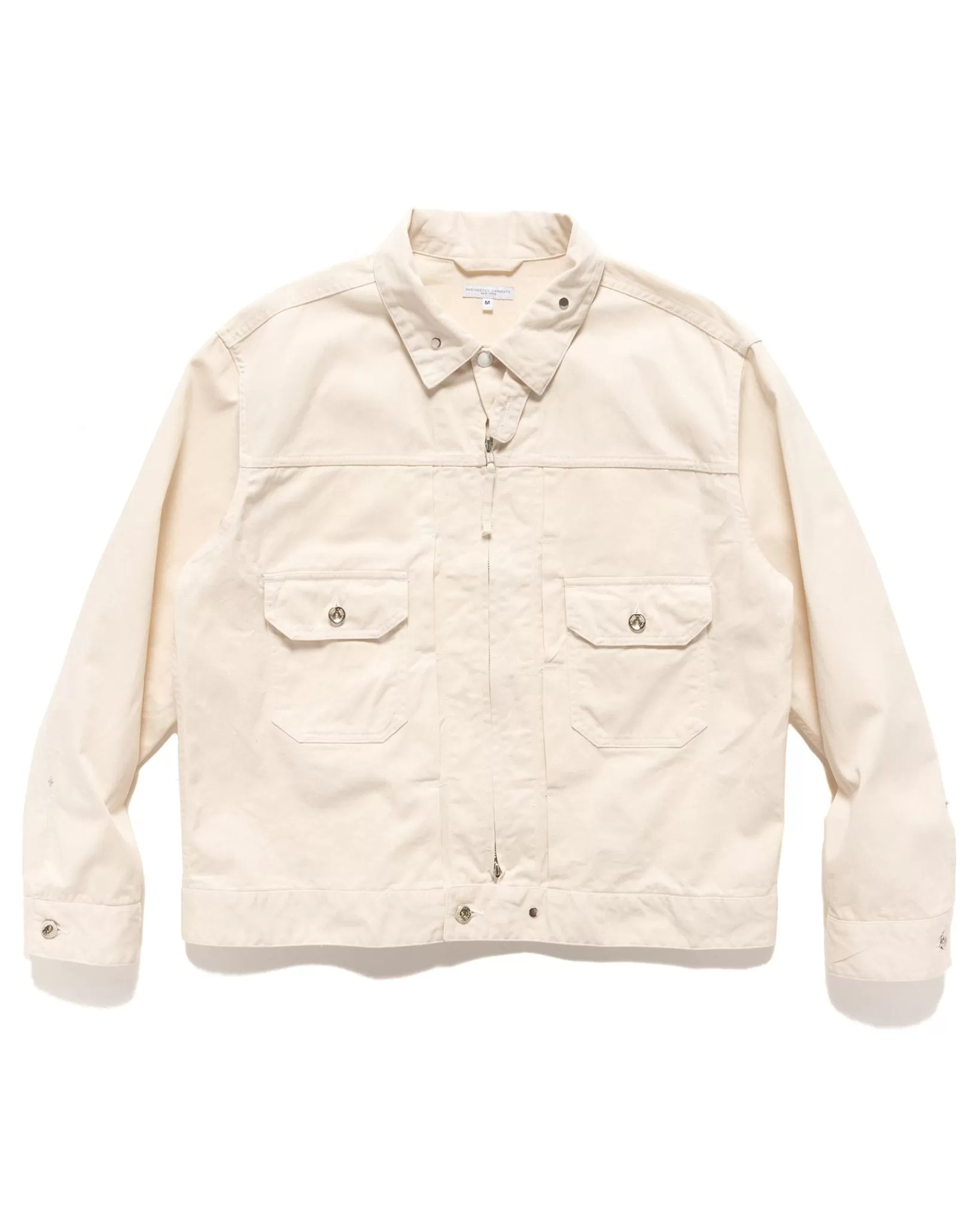 Trucker Jacket Chino Twill Natural*Engineered Garments Clearance