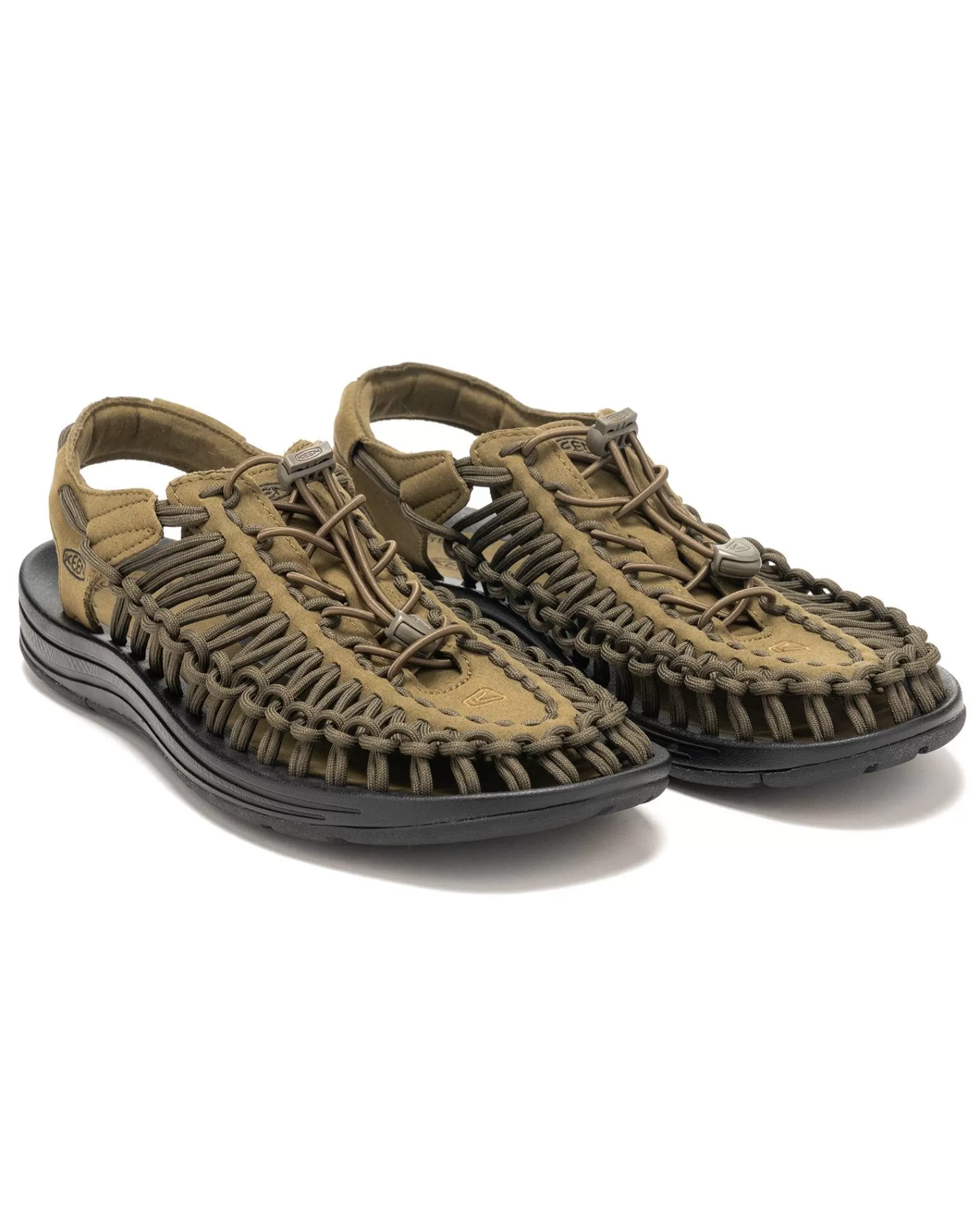 Uneek Cord Sandals Dark Olive/Black*KEEN Discount