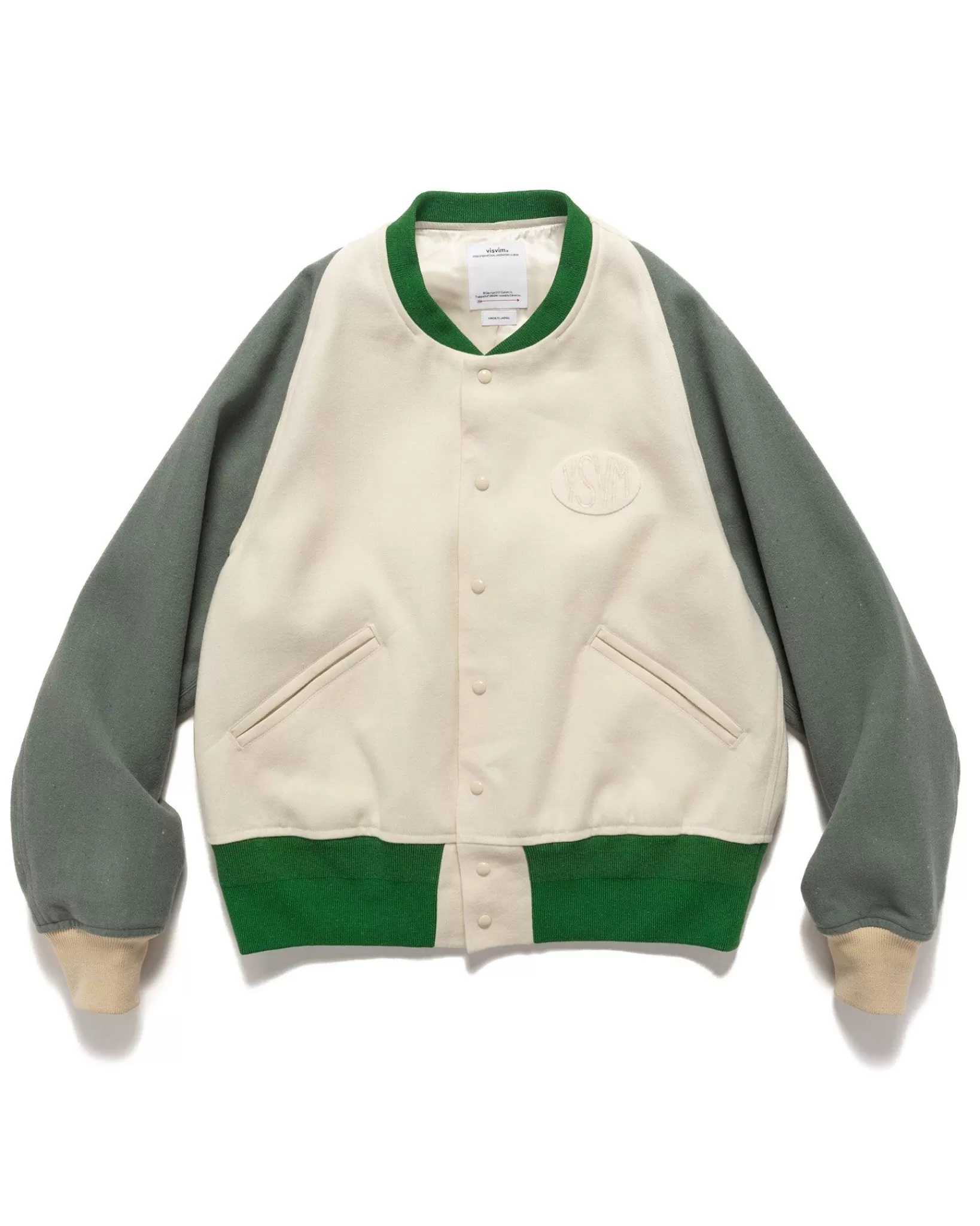 Varsity Jkt Vsvm Green*visvim Outlet