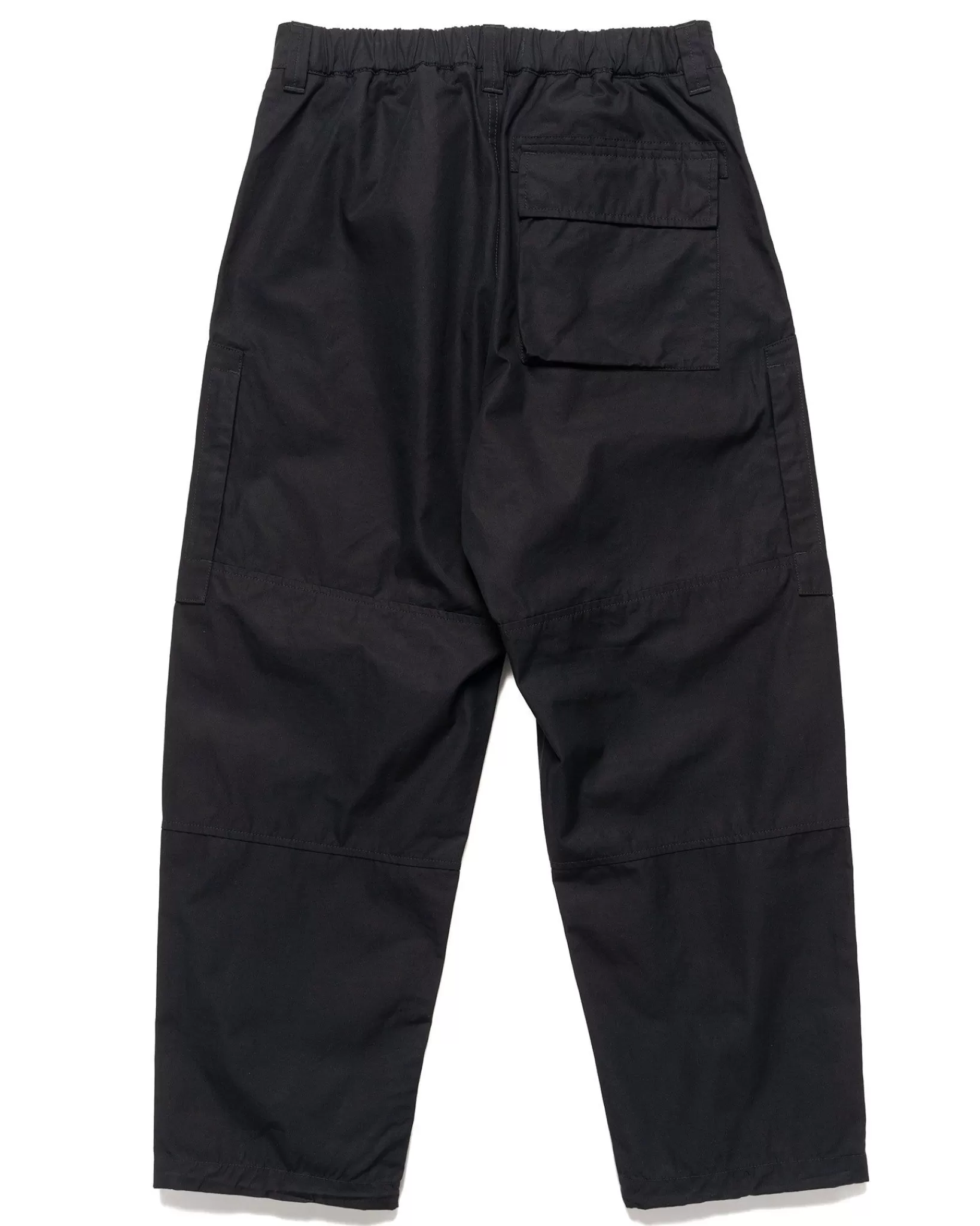 Weatherproof Cotton Canvas Ghost Piece Loose Fit Cargo Pants Black*Stone Island Best