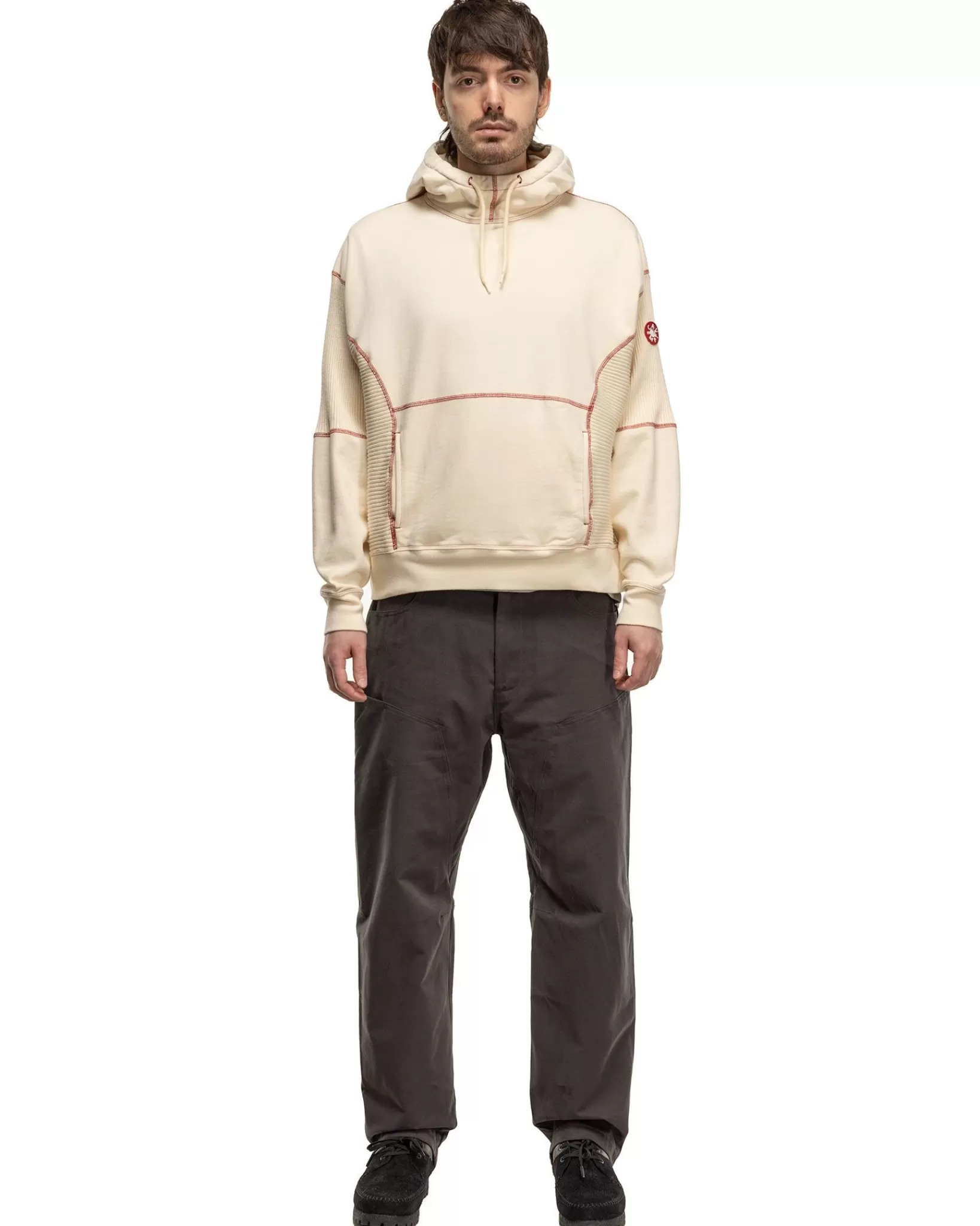 Wide Rib Cut Heavy Hoody Beige*CAV EMPT Cheap