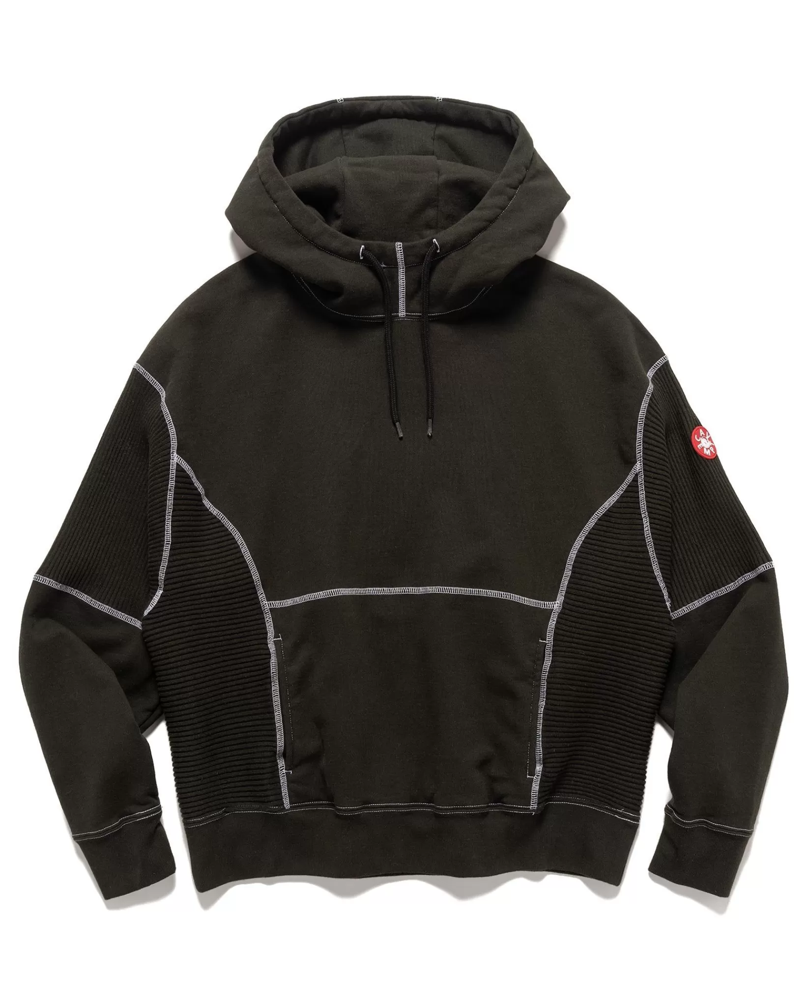 Wide Rib Cut Heavy Hoody Black*CAV EMPT Flash Sale