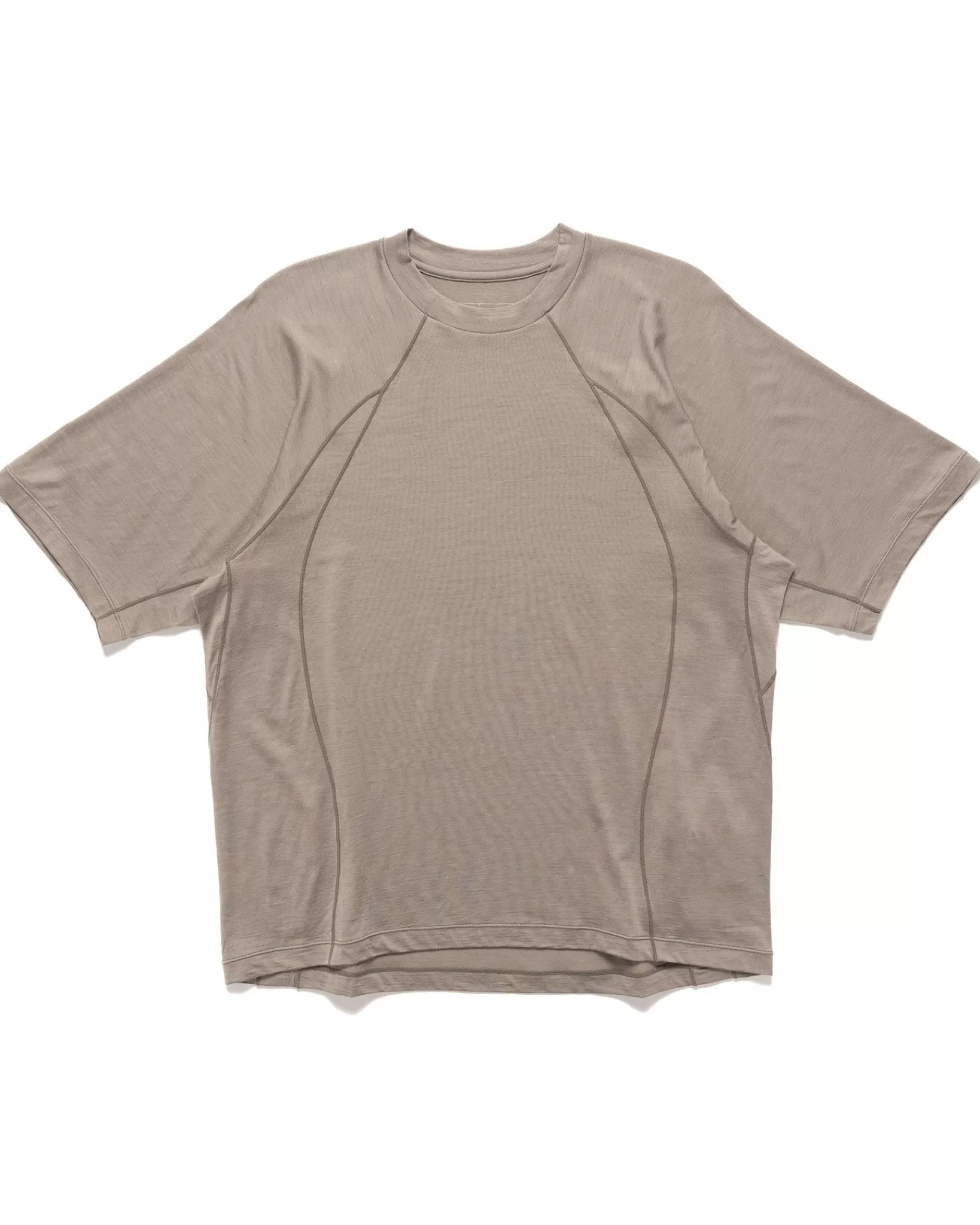 Wool T-Shirt Grey Beige*Goldwin 0 Online