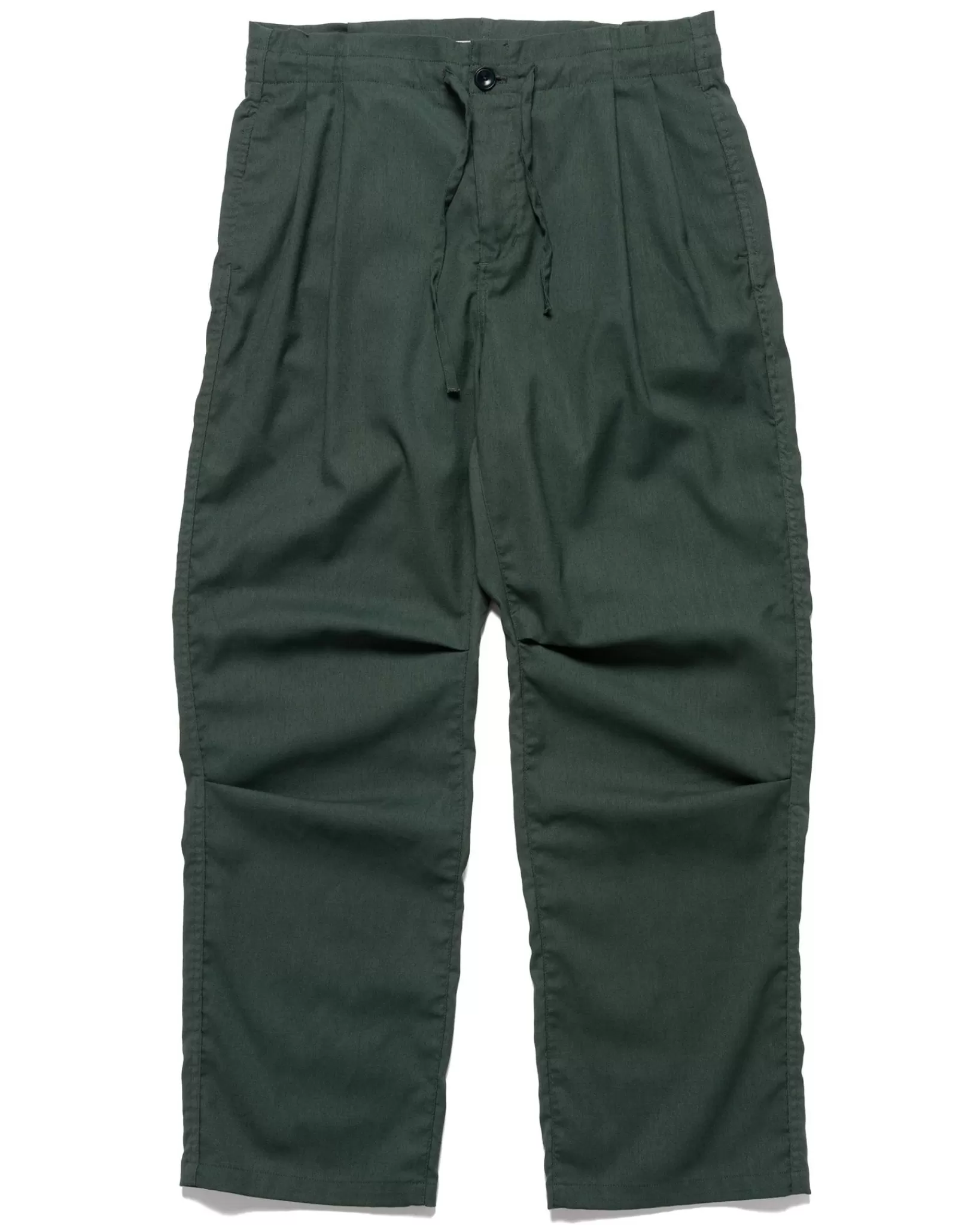 Worker Easy Pants P/C/Li Oxford Green*nonnative Fashion