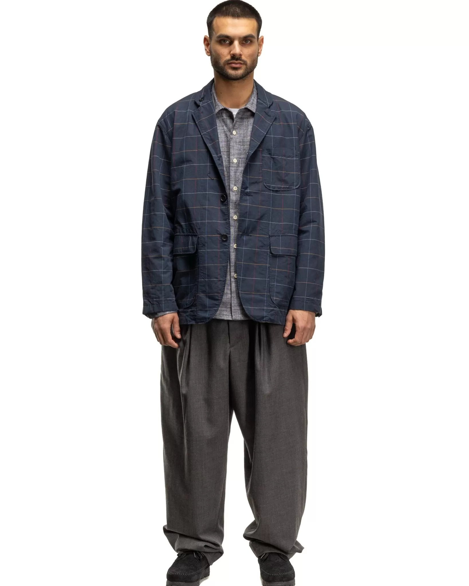 Wp Pant Tropical Wool Charcoal*Engineered Garments Outlet