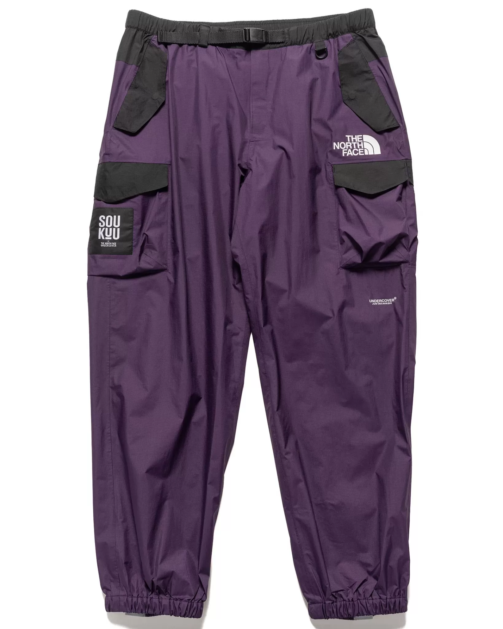 X Undercover Soukuu Hike Belted Utility Shell Pant Purple Pennant*The North Face Flash Sale