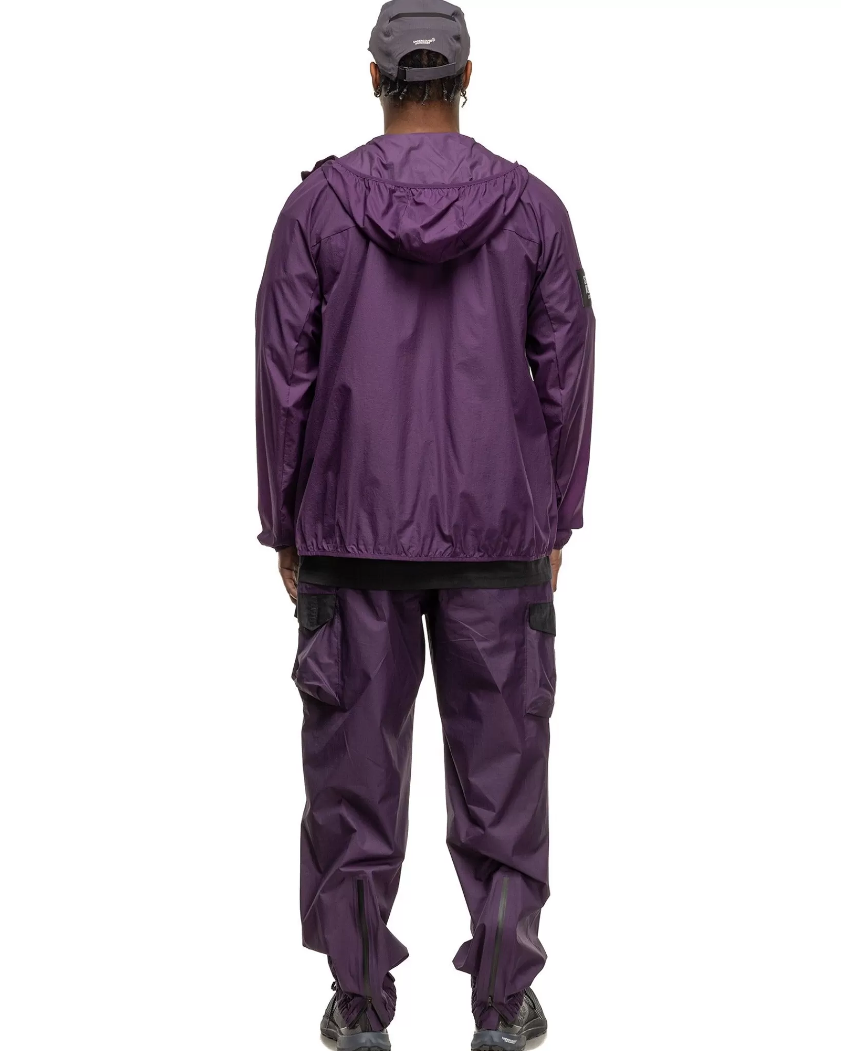 X Undercover Soukuu Hike Belted Utility Shell Pant Purple Pennant*The North Face Flash Sale