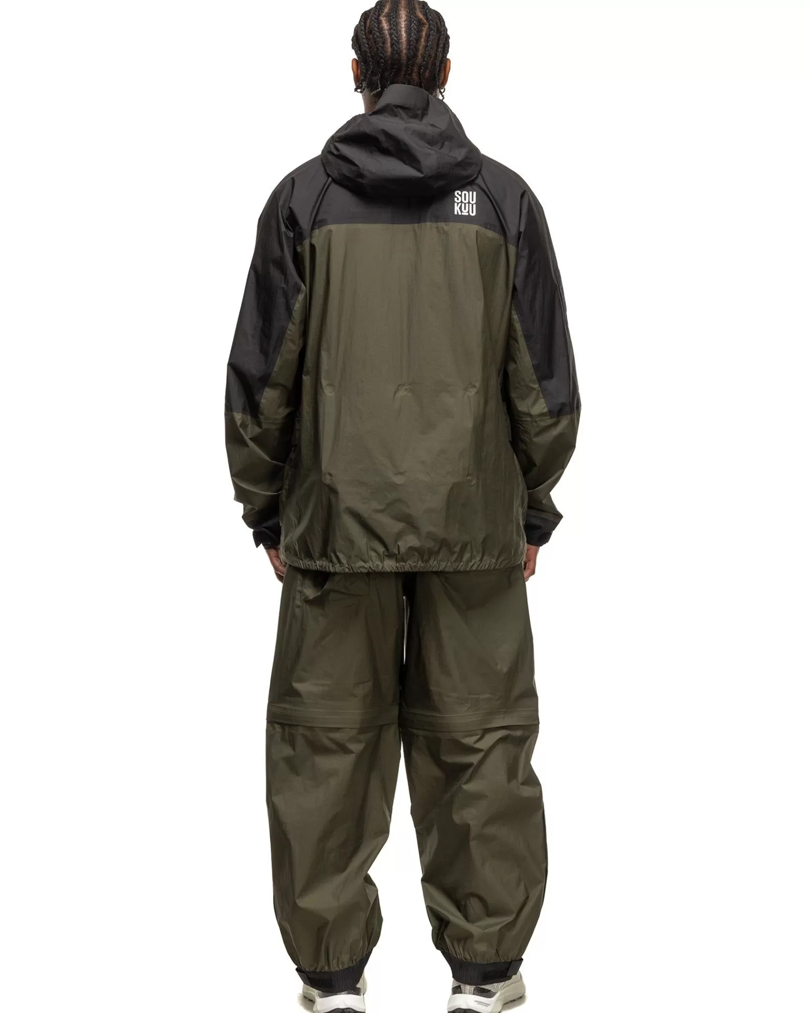 X Undercover Soukuu Hike Convertible Shell Pant Forest Green*The North Face Shop
