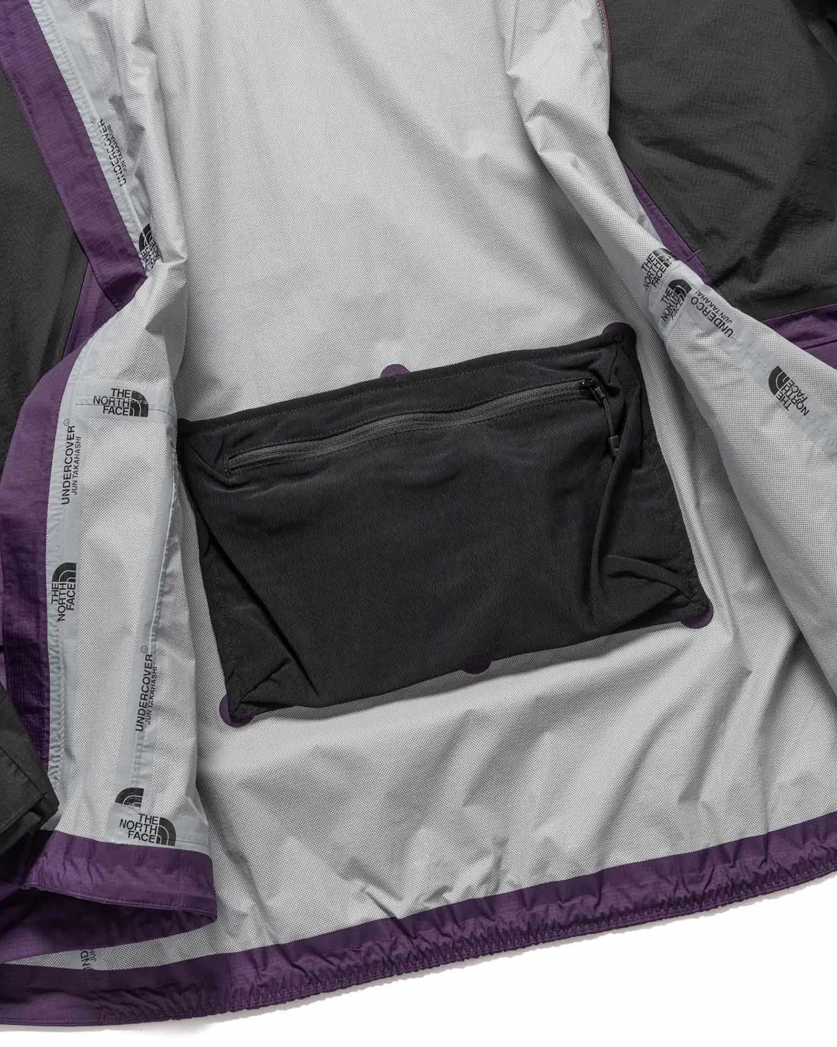 X Undercover Soukuu Hike Packable Mountain Light Shell Jacket Purple Pennant*The North Face Clearance