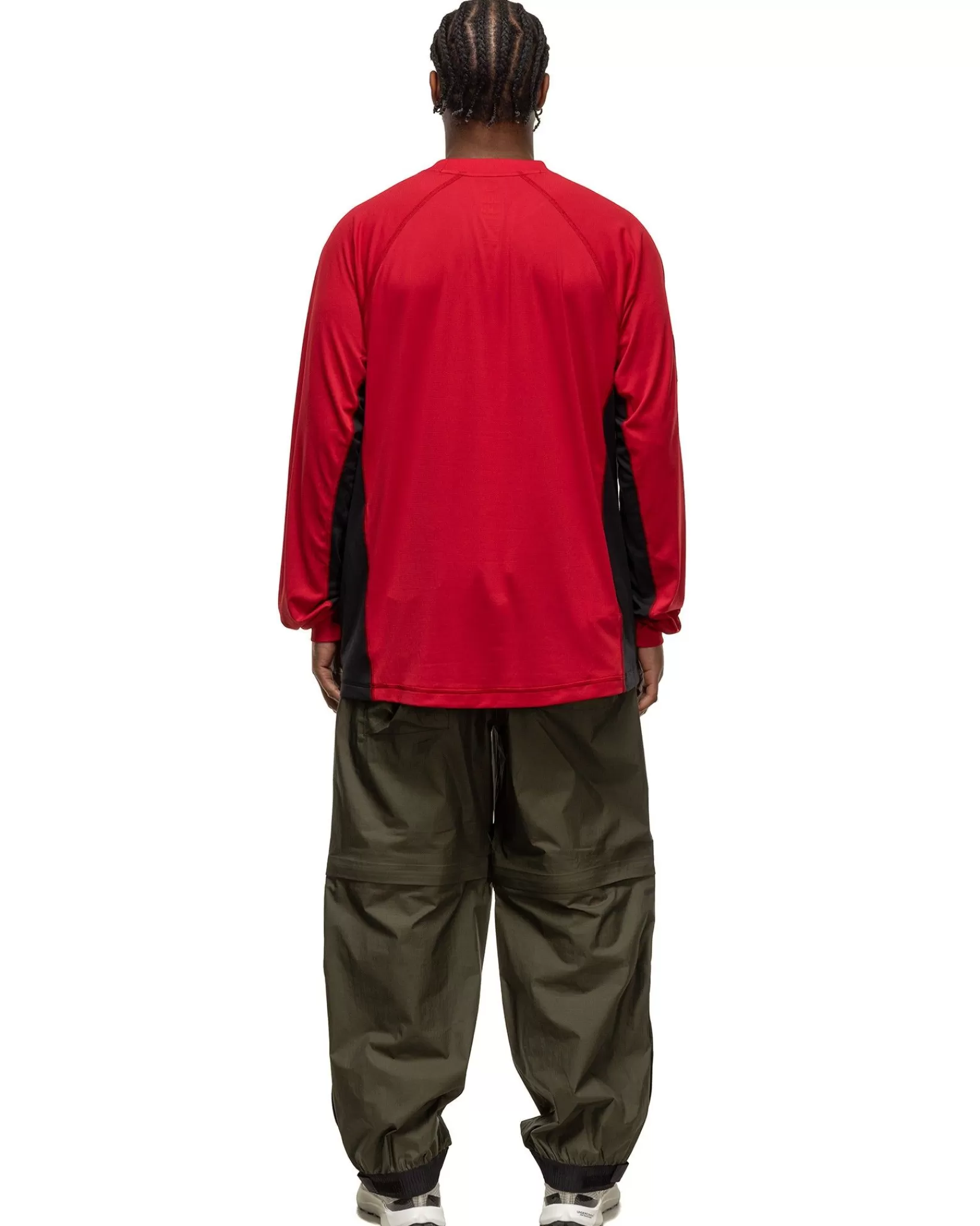 X Undercover Soukuu Trail Run L/S Tee Chili Pepper Red*The North Face Clearance