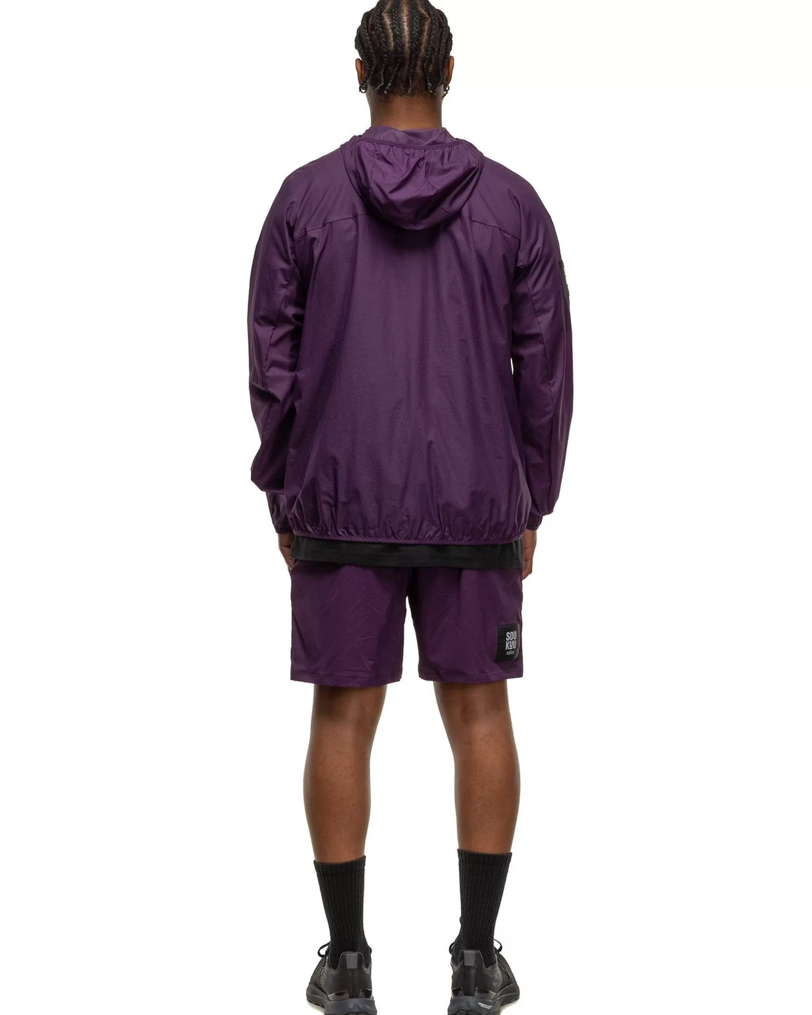X Undercover Soukuu Trail Run Packable Wind Jacket Purple Pennant*The North Face Shop