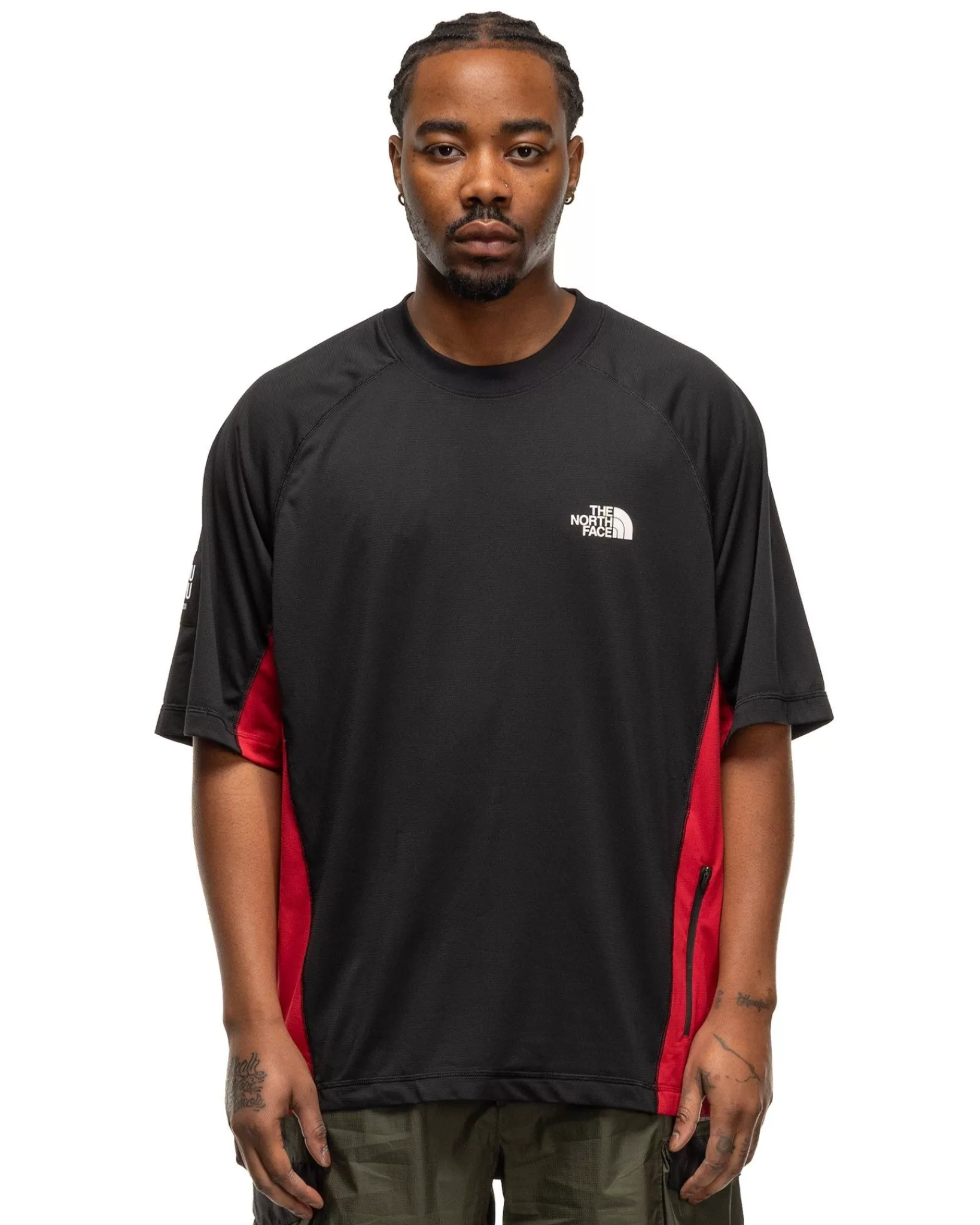 X Undercover Soukuu Trail Run S/S Tee Chili Pepper Red*The North Face Shop