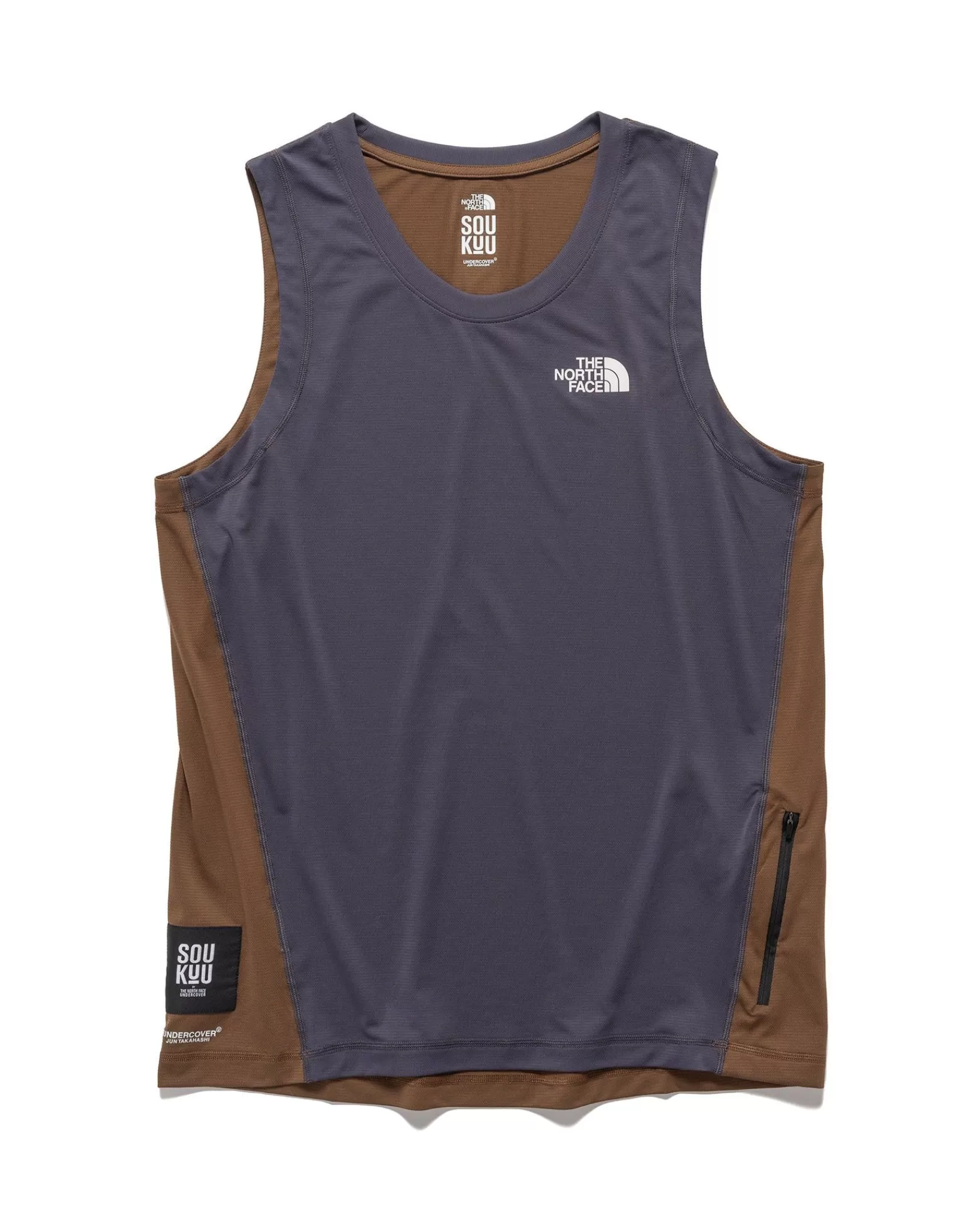 X Undercover Soukuu Trail Run Tank Top Periscope Grey*The North Face Fashion