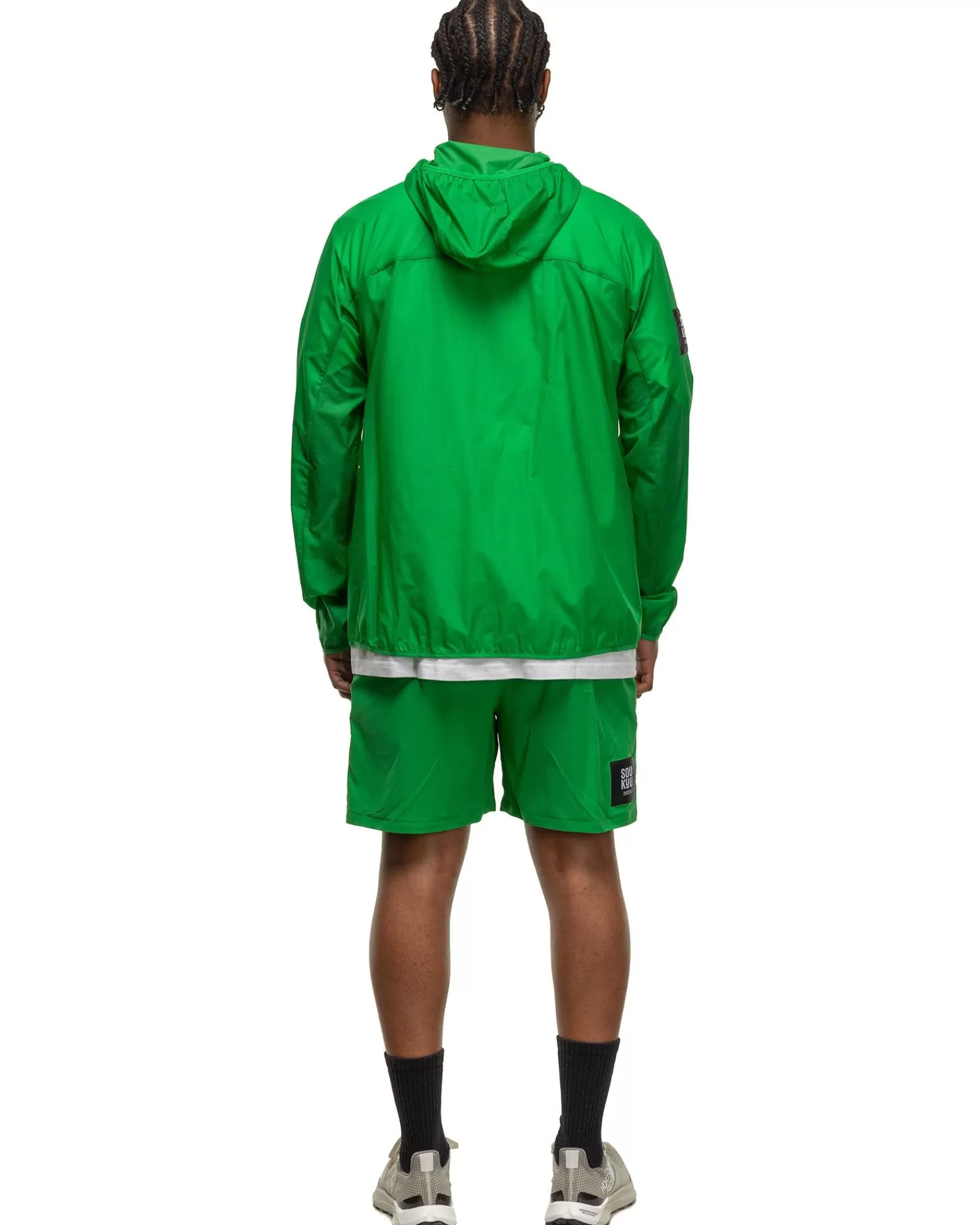X Undercover Soukuu Trail Run Utility 2-In-1 Shorts Fern Green*The North Face Discount