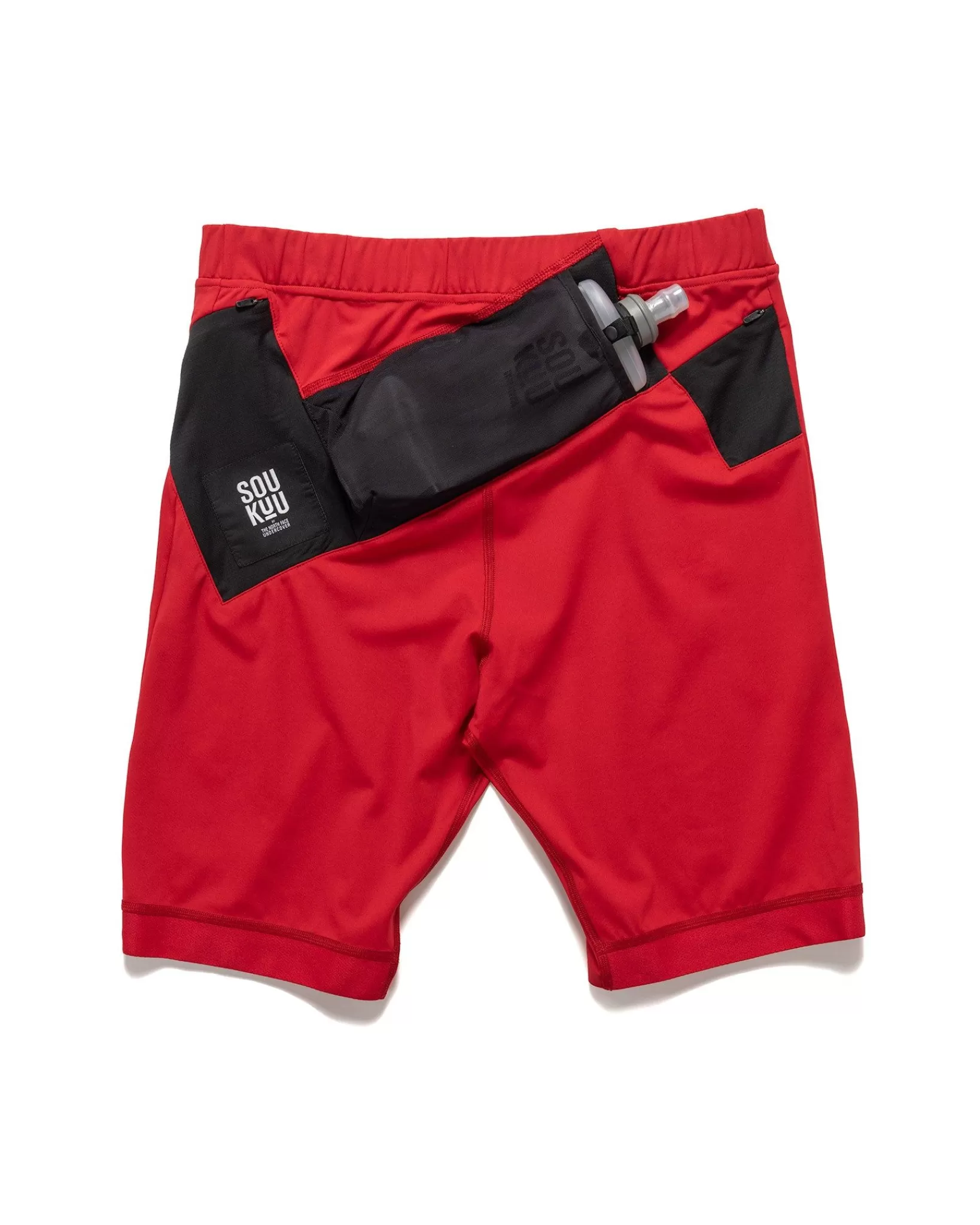 X Undercover Soukuu Trail Run Utility Short Tight Chili Pepper Red*The North Face Fashion