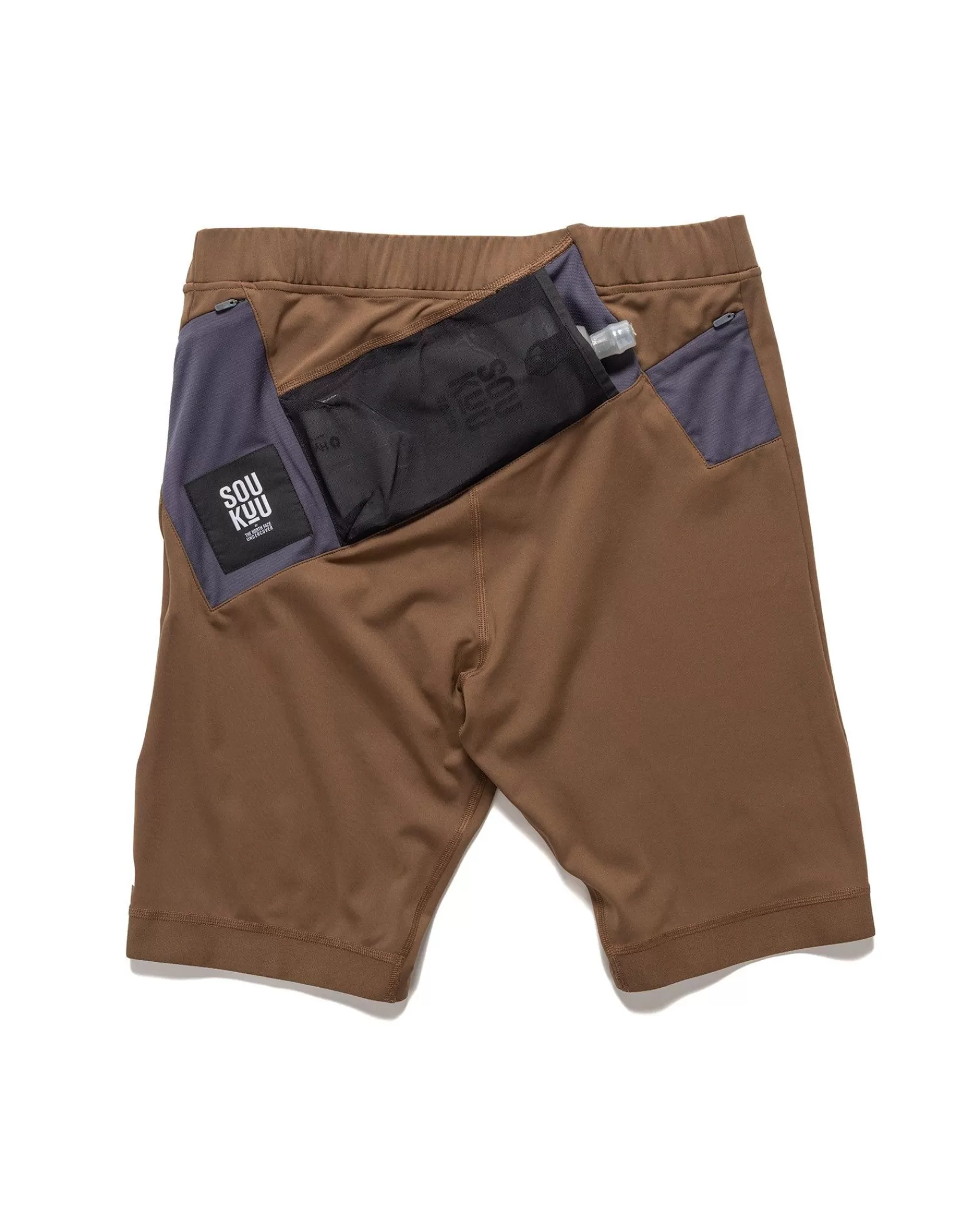 X Undercover Soukuu Trail Run Utility Short Tight Periscope Grey*The North Face New